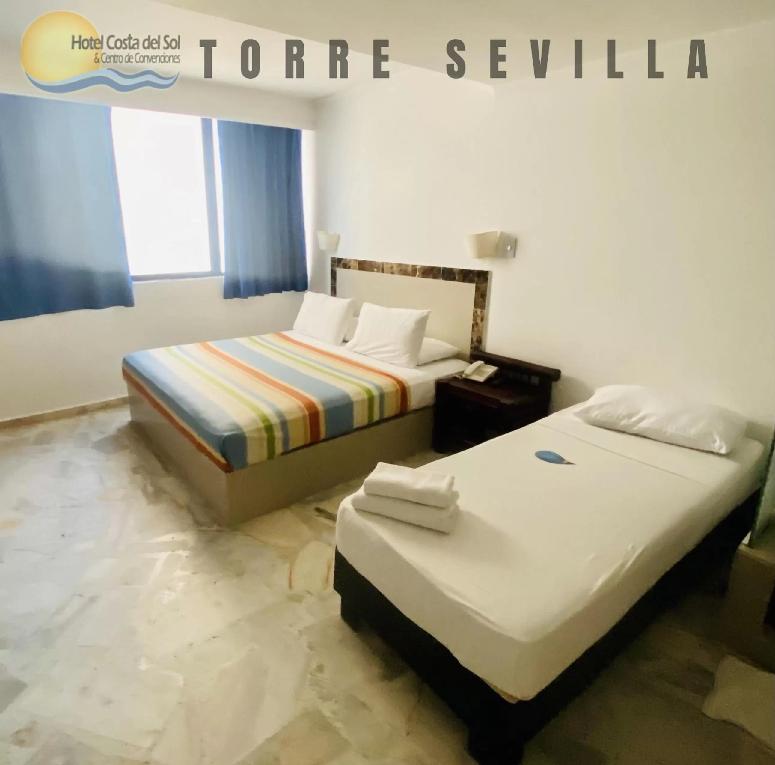 Bed in Hotel Costa del Sol