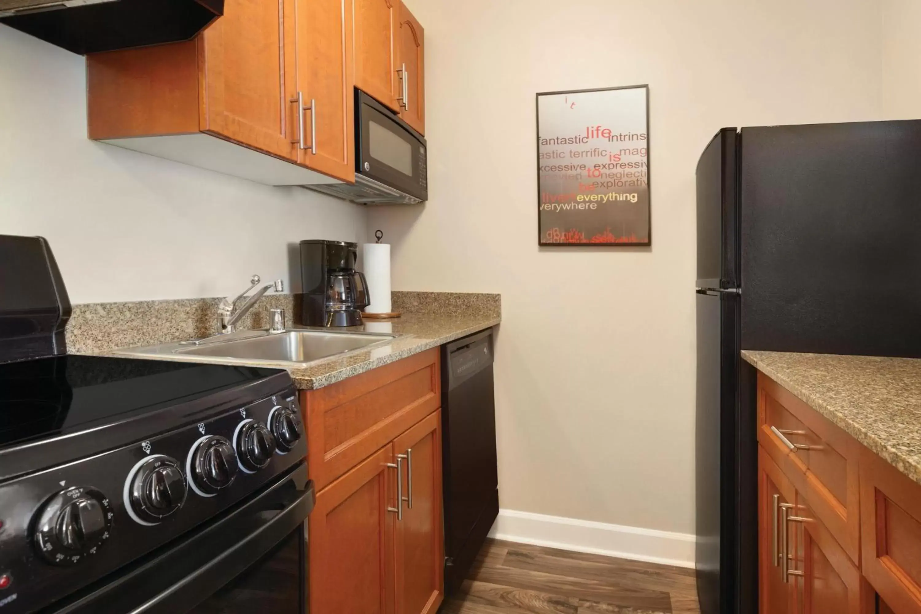 Kitchen or kitchenette, Kitchen/Kitchenette in TownePlace Suites by Marriott Boulder Broomfield/Interlocken