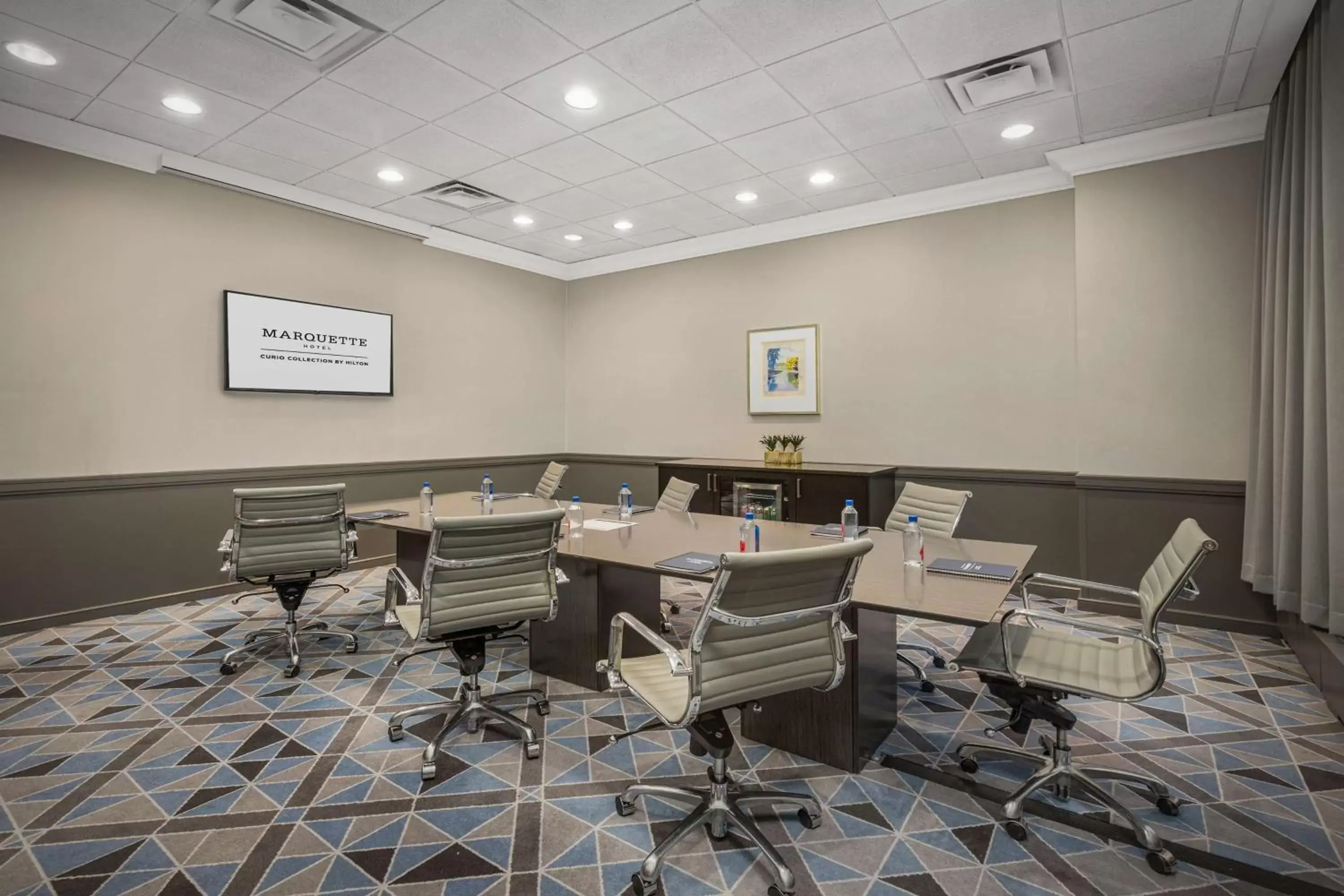 Meeting/conference room, Business Area/Conference Room in The Marquette Hotel, Curio Collection by Hilton