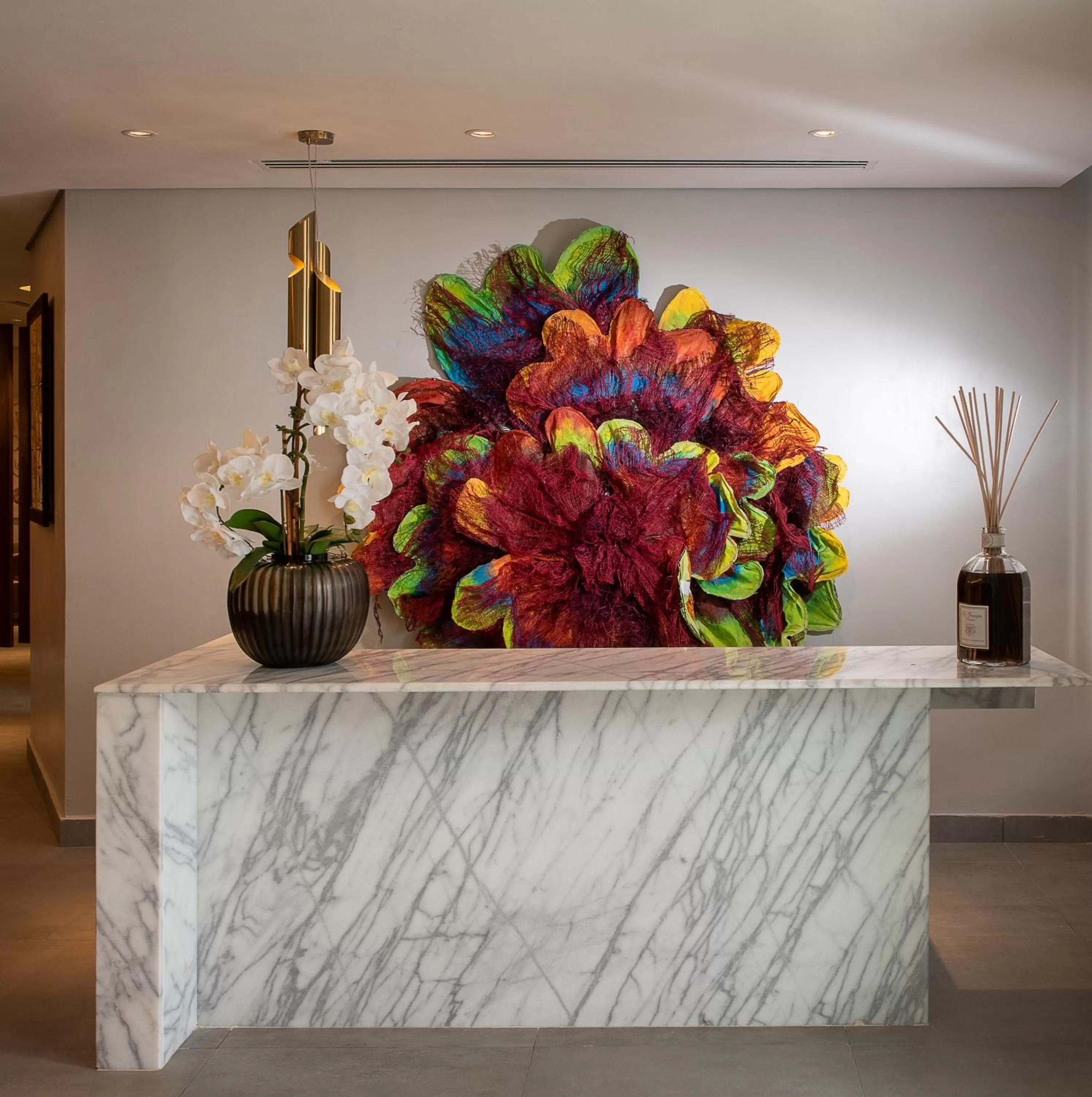 Lobby or reception in The White Orchid Hotel