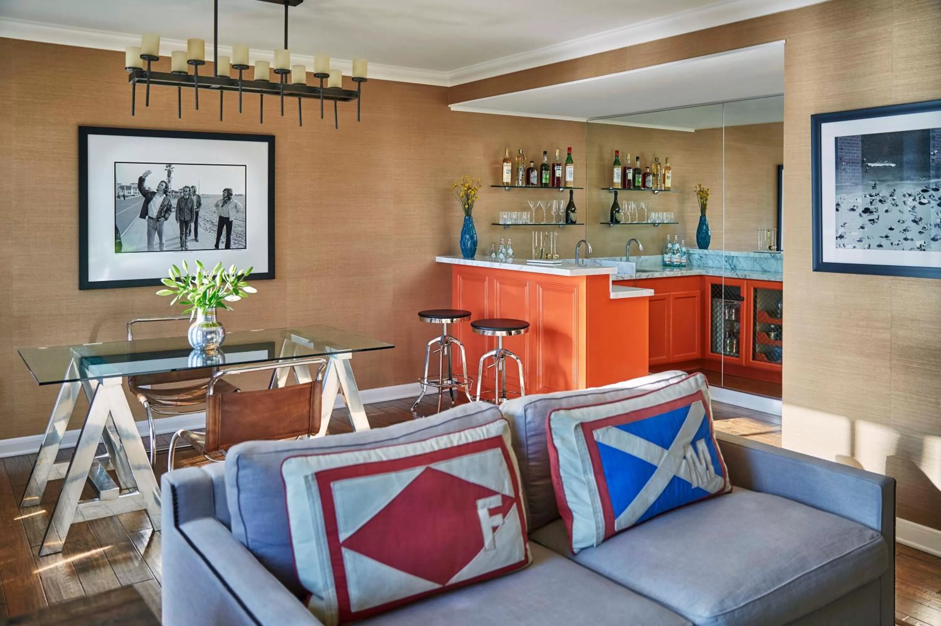 Living room in Fairmont Miramar Hotel & Bungalows