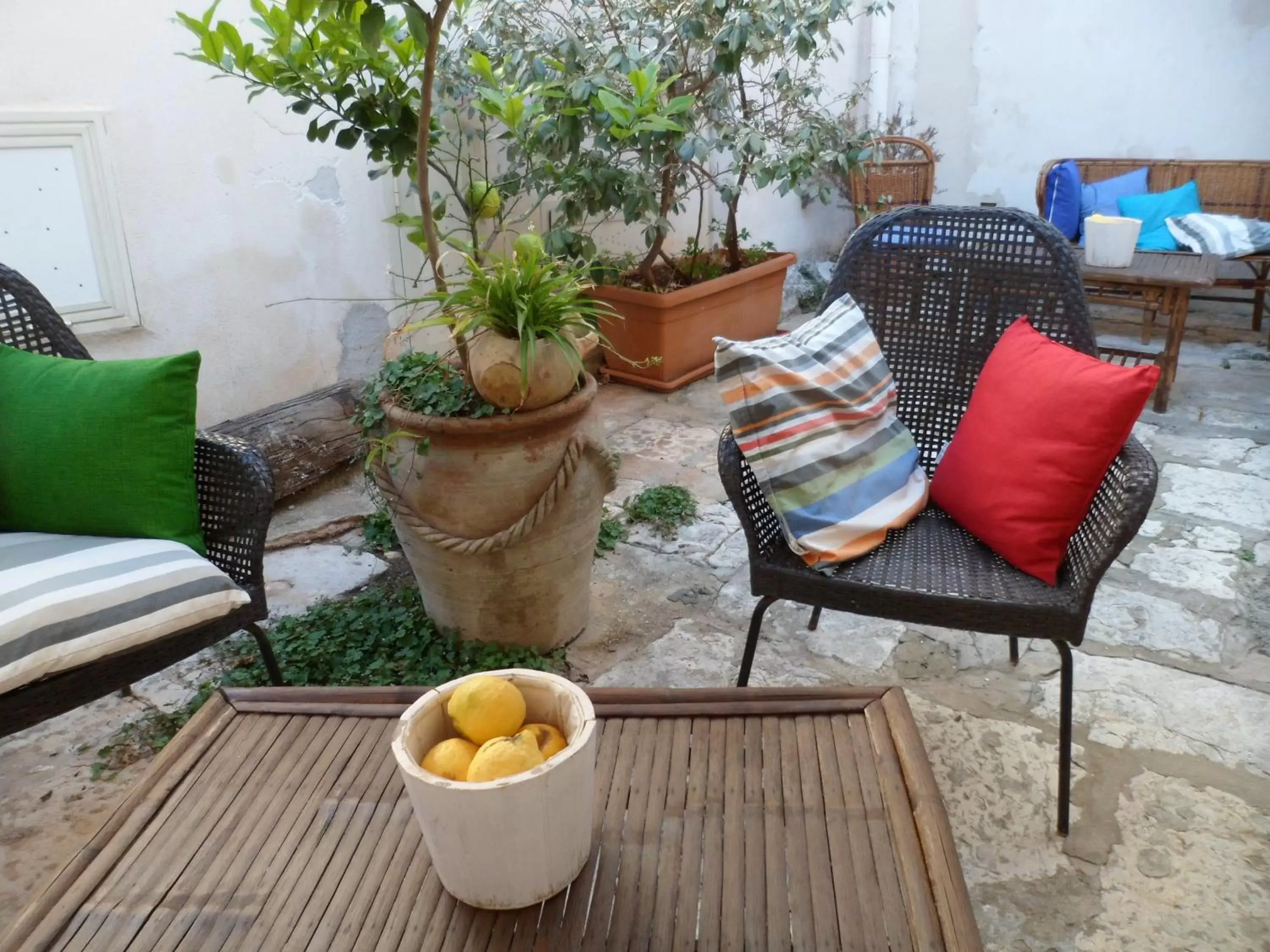 Garden, Seating Area in Cortile Antico