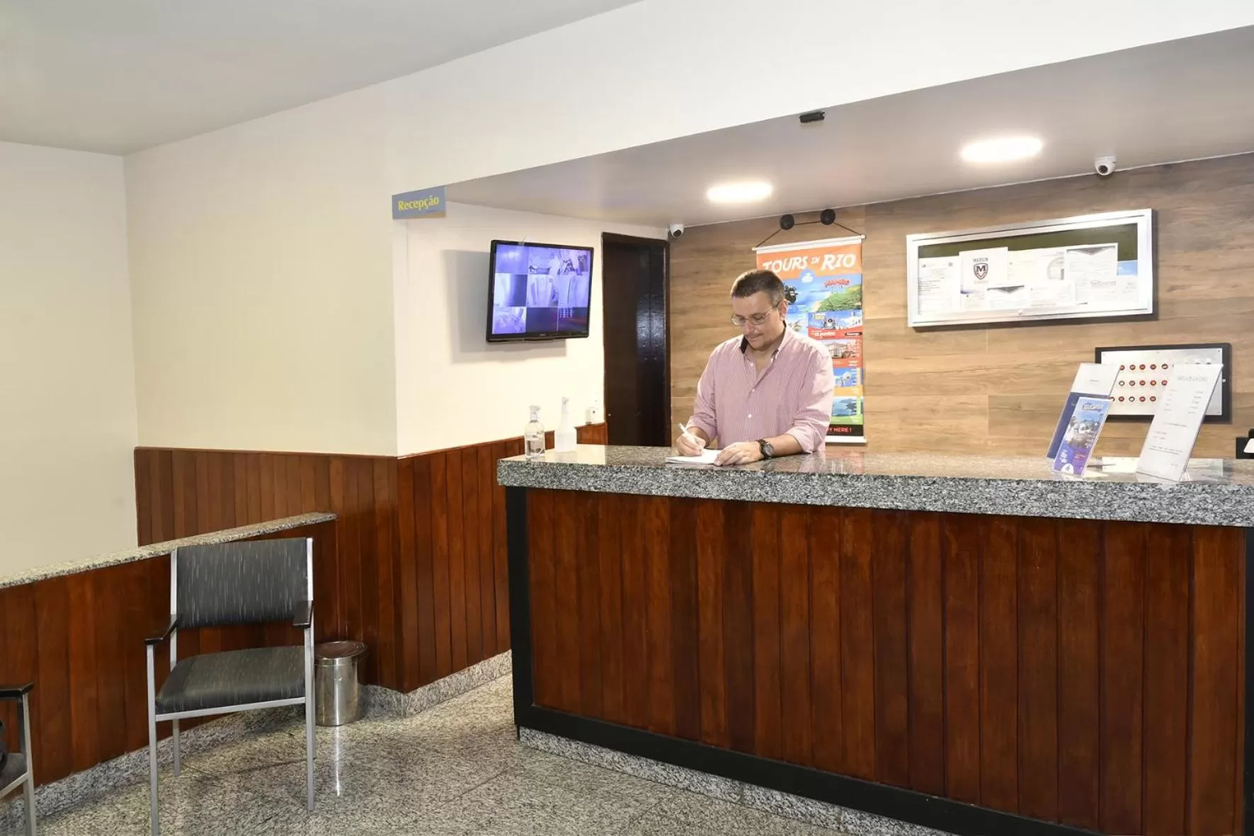 Lobby or reception in Hotel Rio Claro