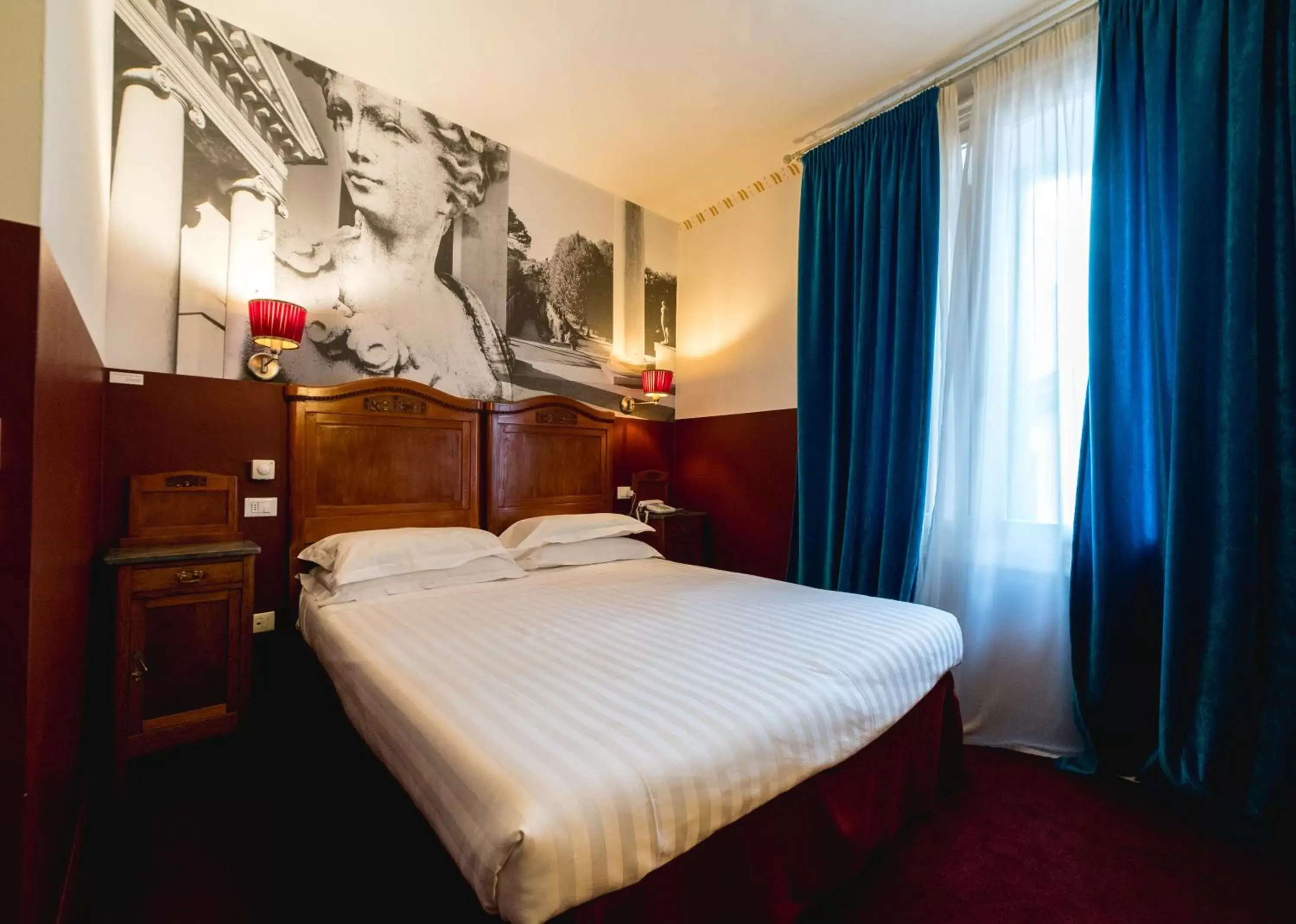 Bed in Antico Hotel Vicenza