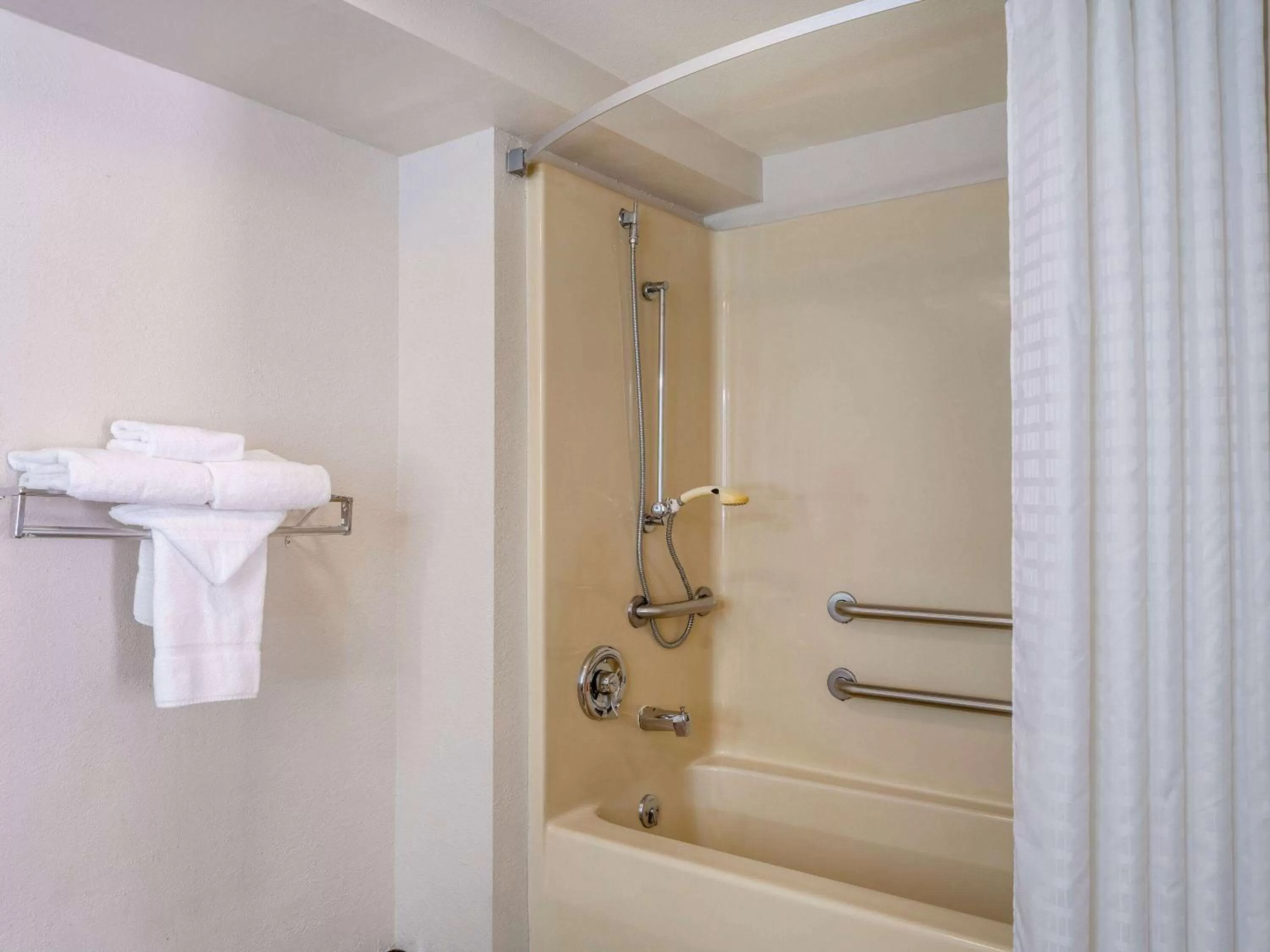 Bathroom in Days Inn by Wyndham Clemson