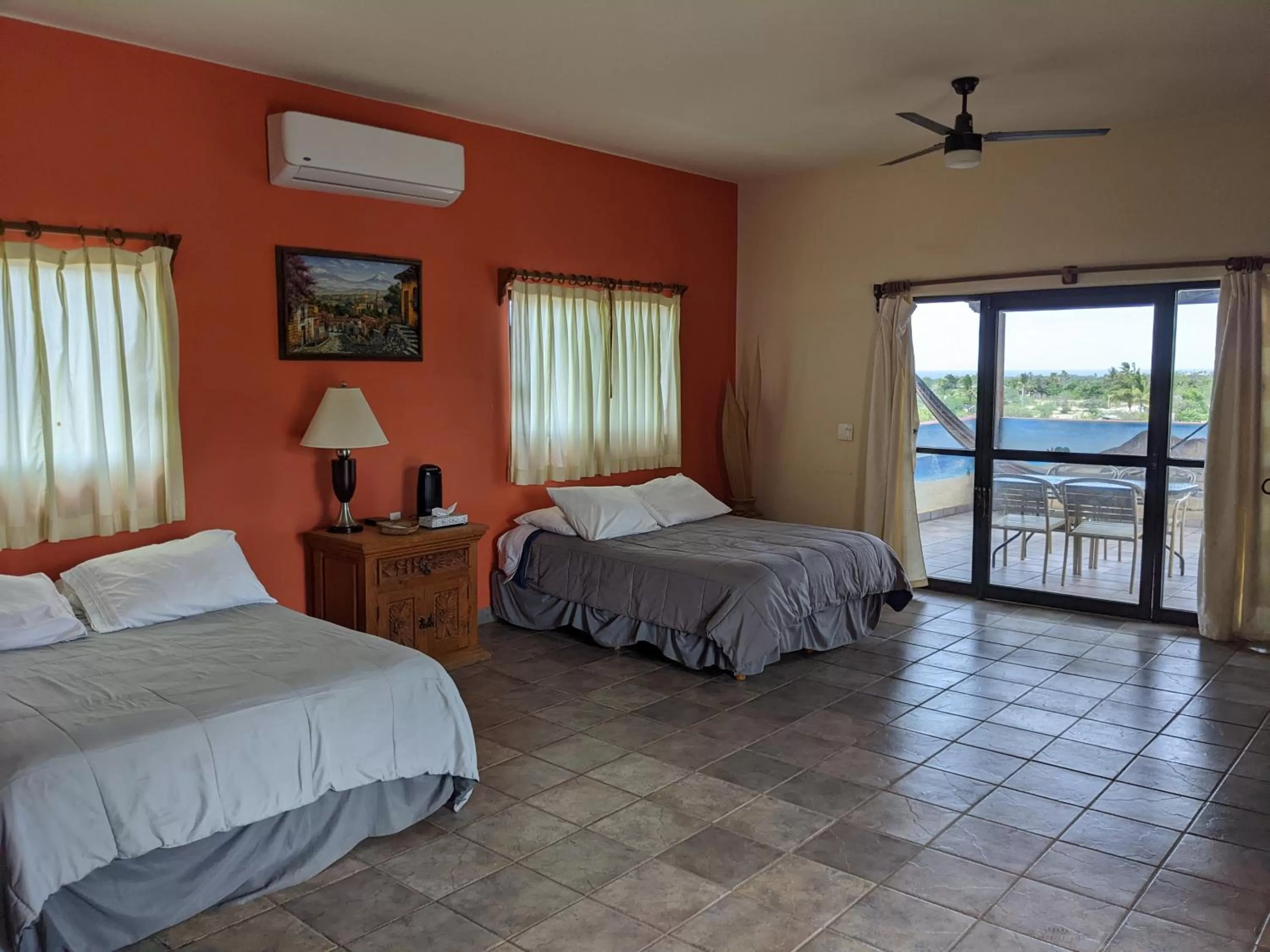 Family Room with Sea View in Hacienda De Palmas