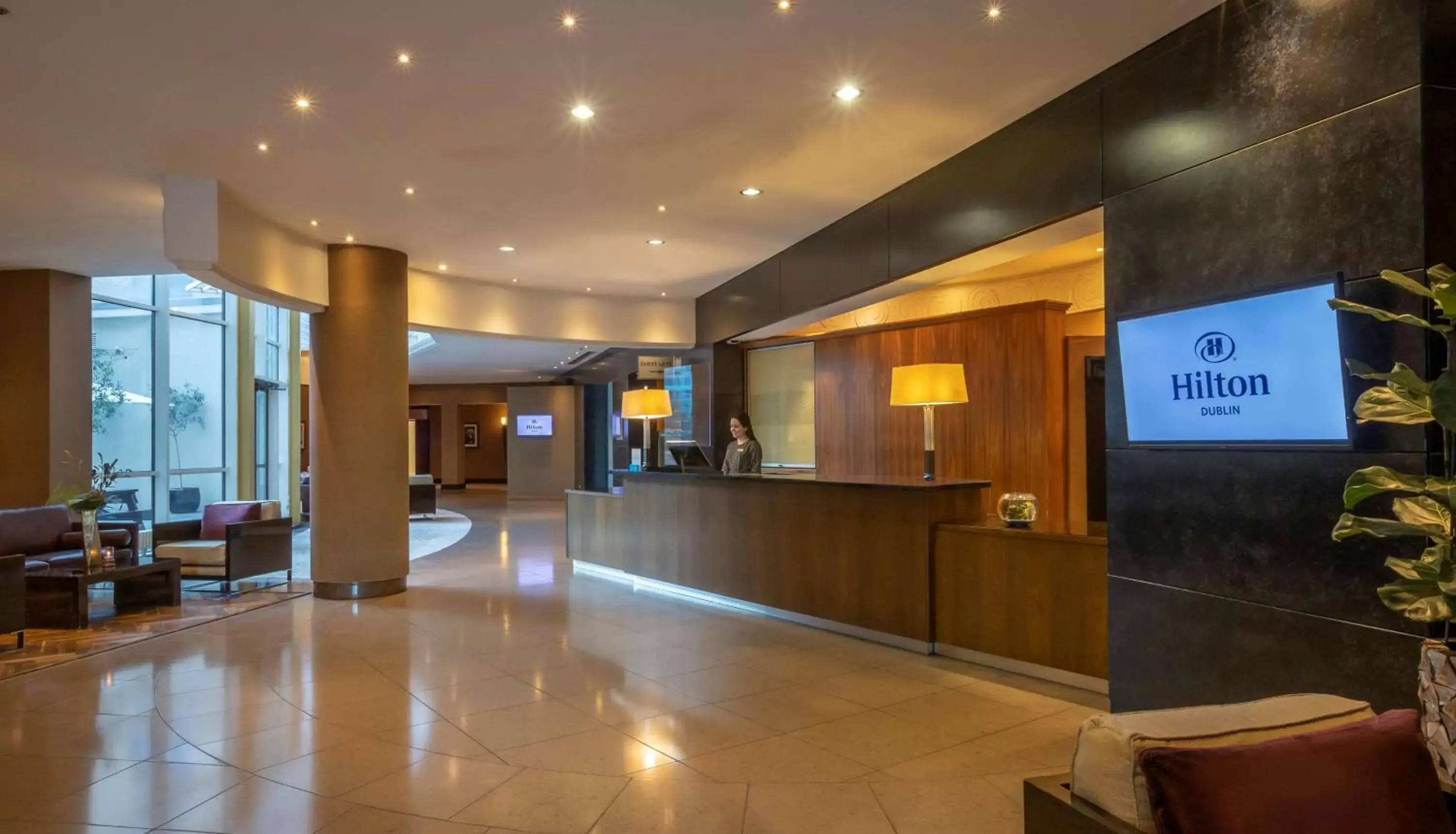 Lobby or reception, Lobby/Reception in Hilton Dublin