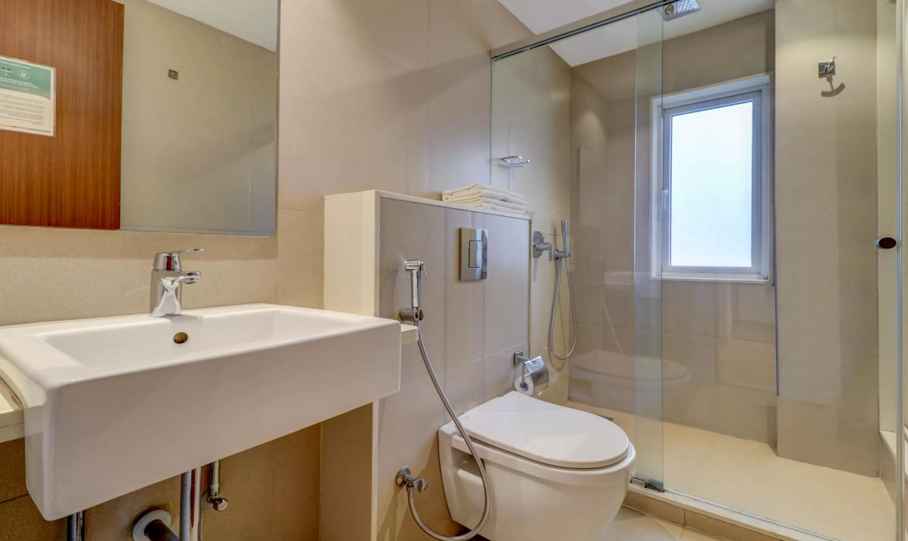 Bathroom in Treebo Ranjeet Shivaji Nagar