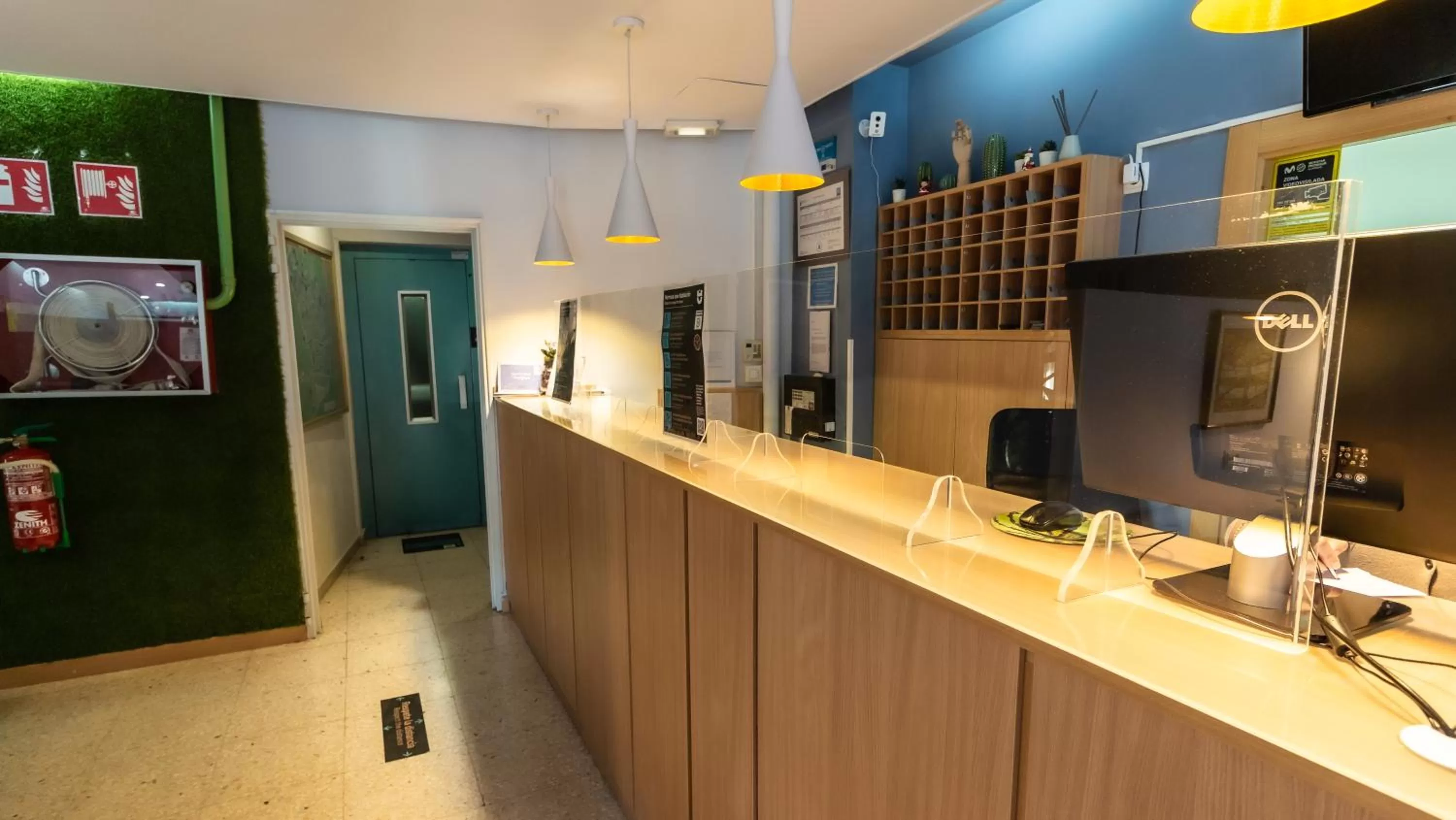 Lobby or reception in Hotel Universal Murcia