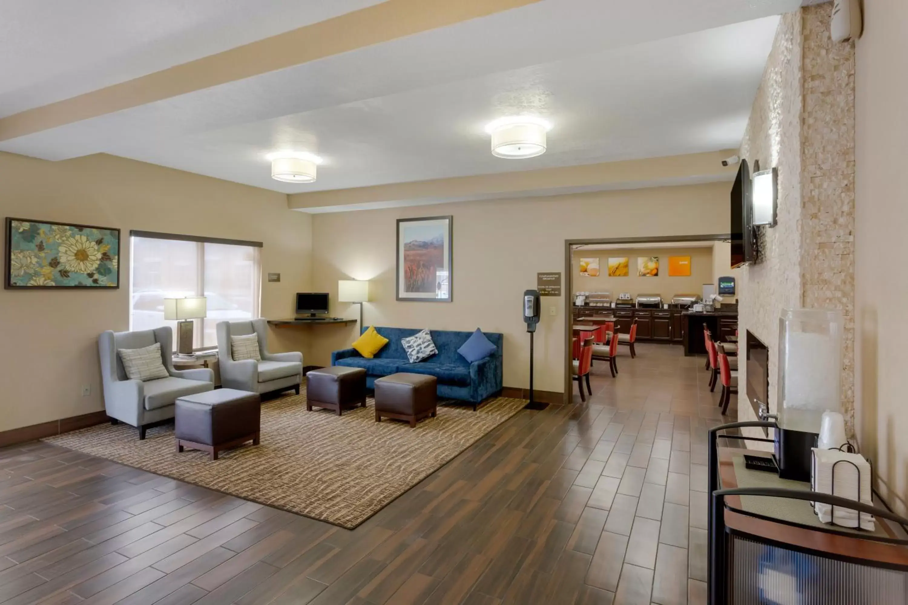 Lobby or reception, Seating Area in Comfort Inn & Suites Salt Lake City/Woods Cross