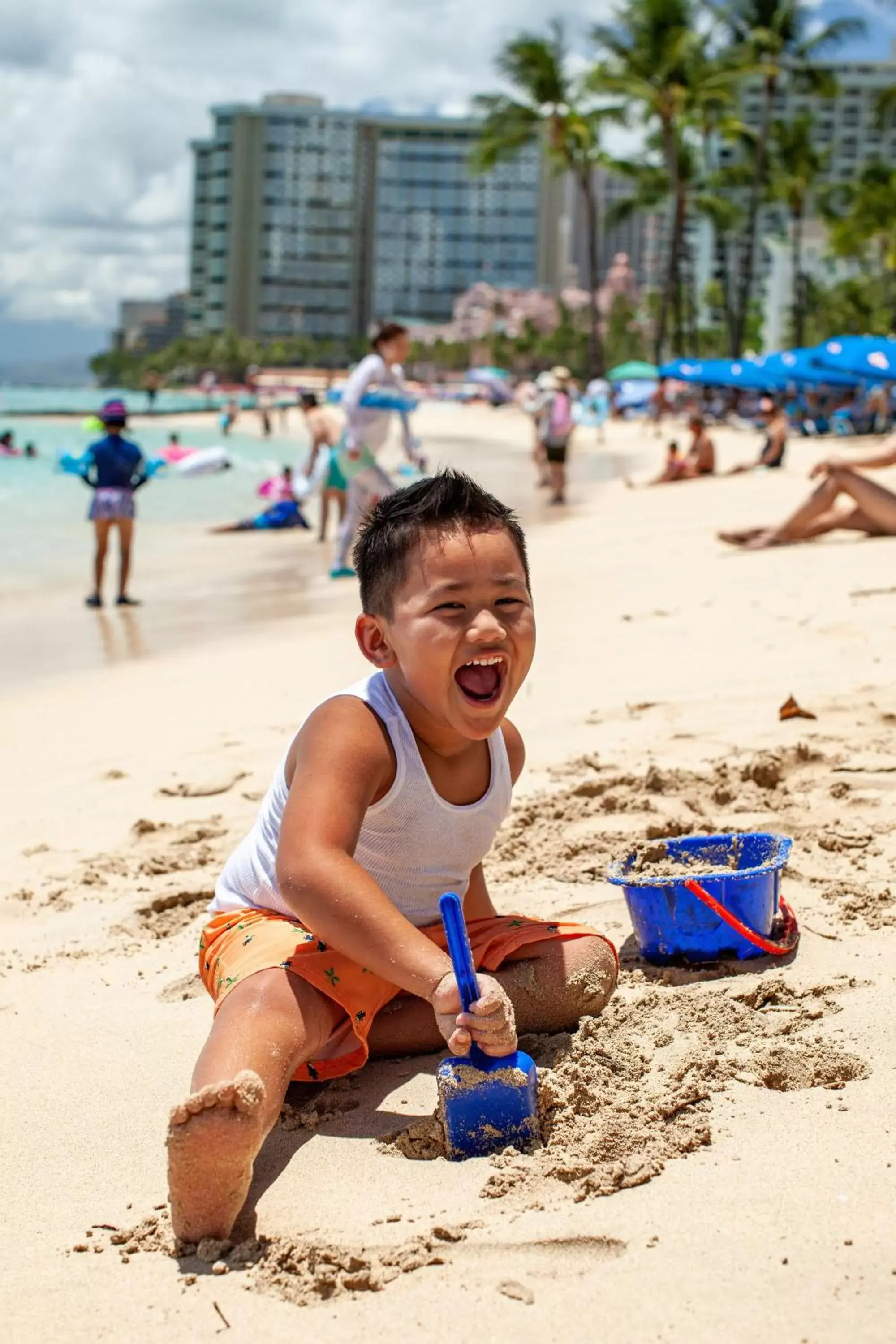 children, Beach in VIVE Hotel Waikiki