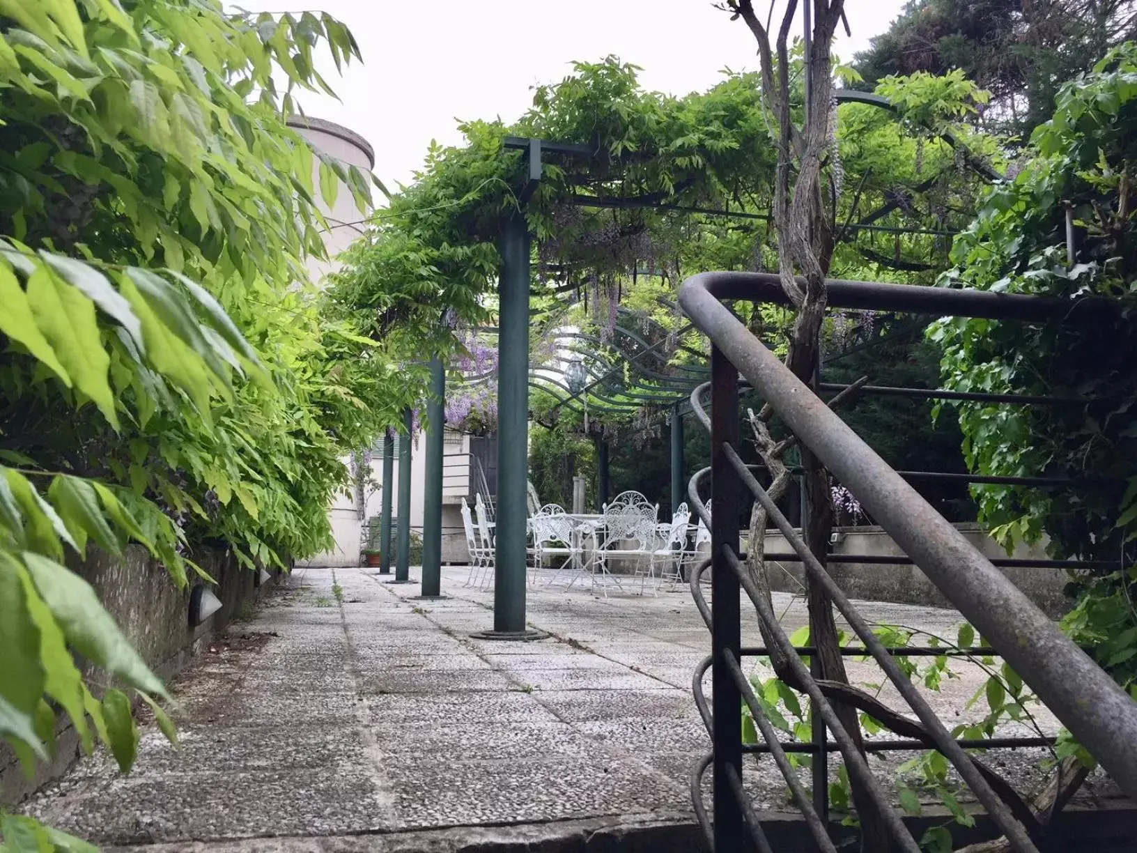 Balcony/Terrace in B&B Villa al Parco