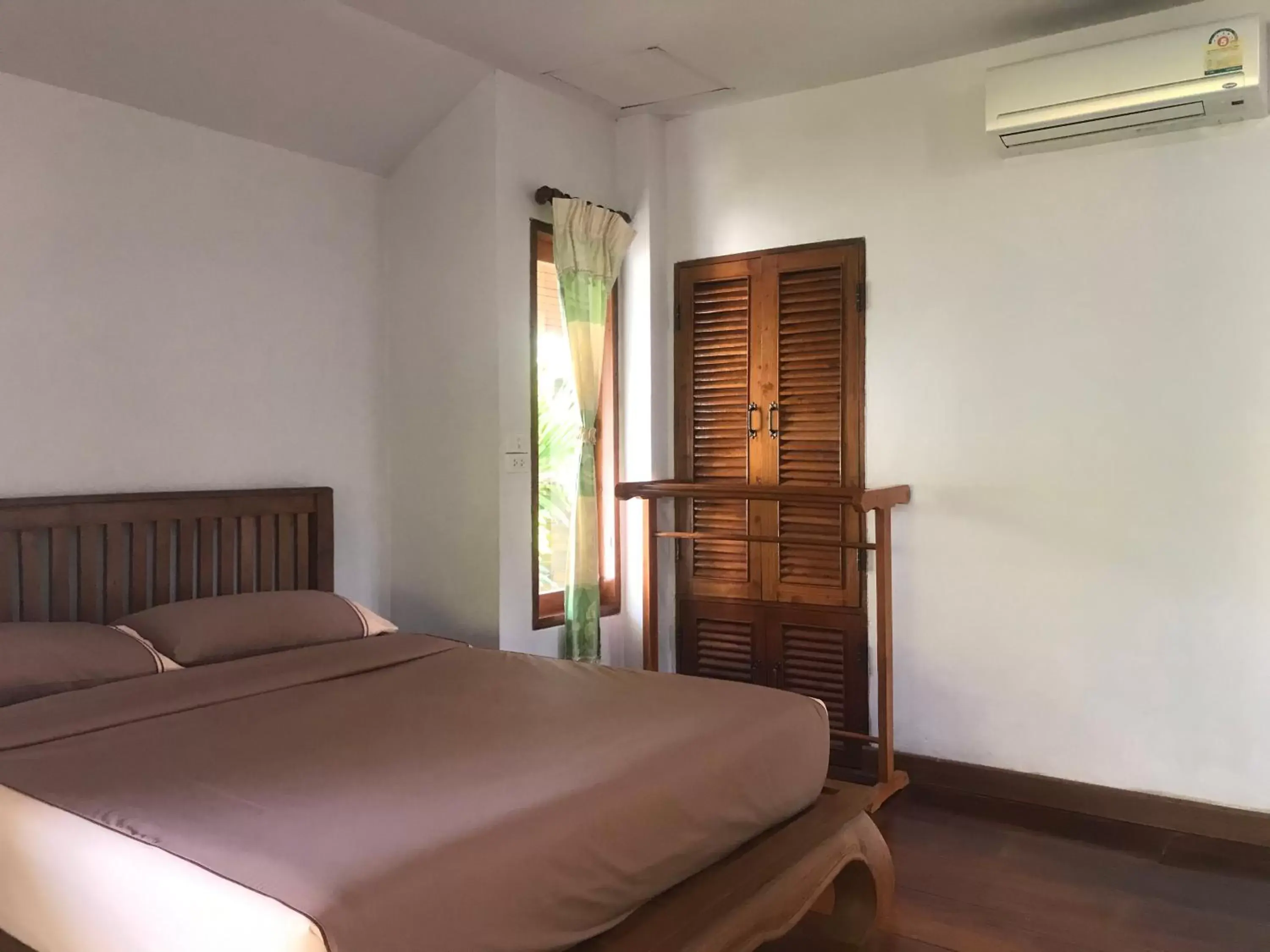 Bed in Pai Loess Resort
