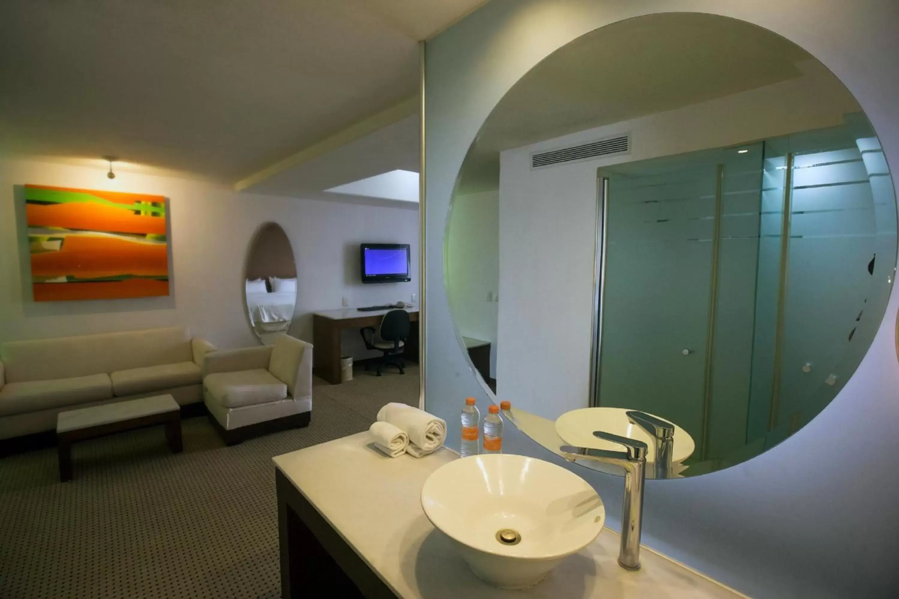 Bathroom in Bel Air Business Salamanca, Trademark by Wyndham