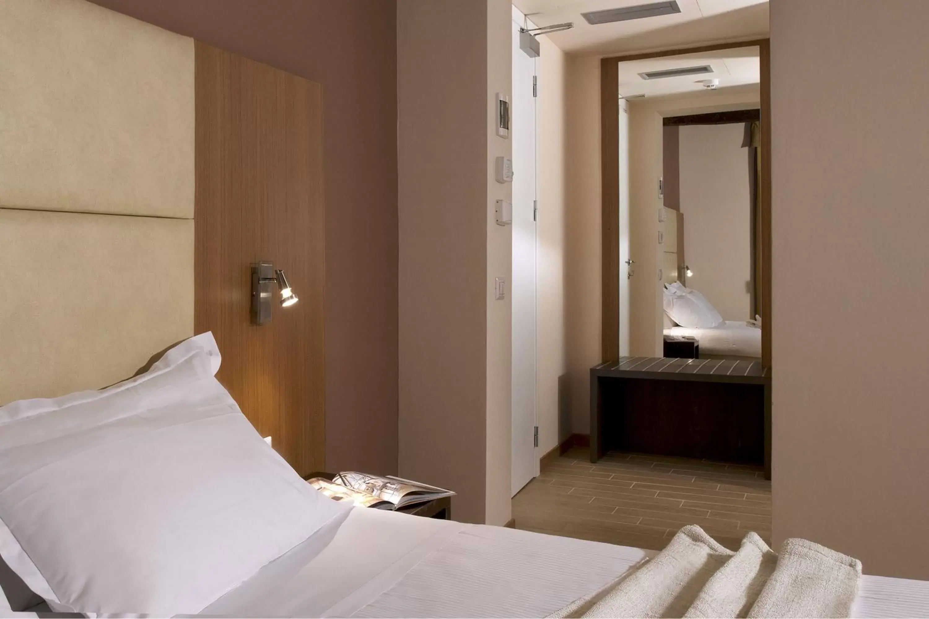 Decorative detail, Bed in Hotel Villa Ducale Decorative detail, Bed in Hotel Villa Ducale