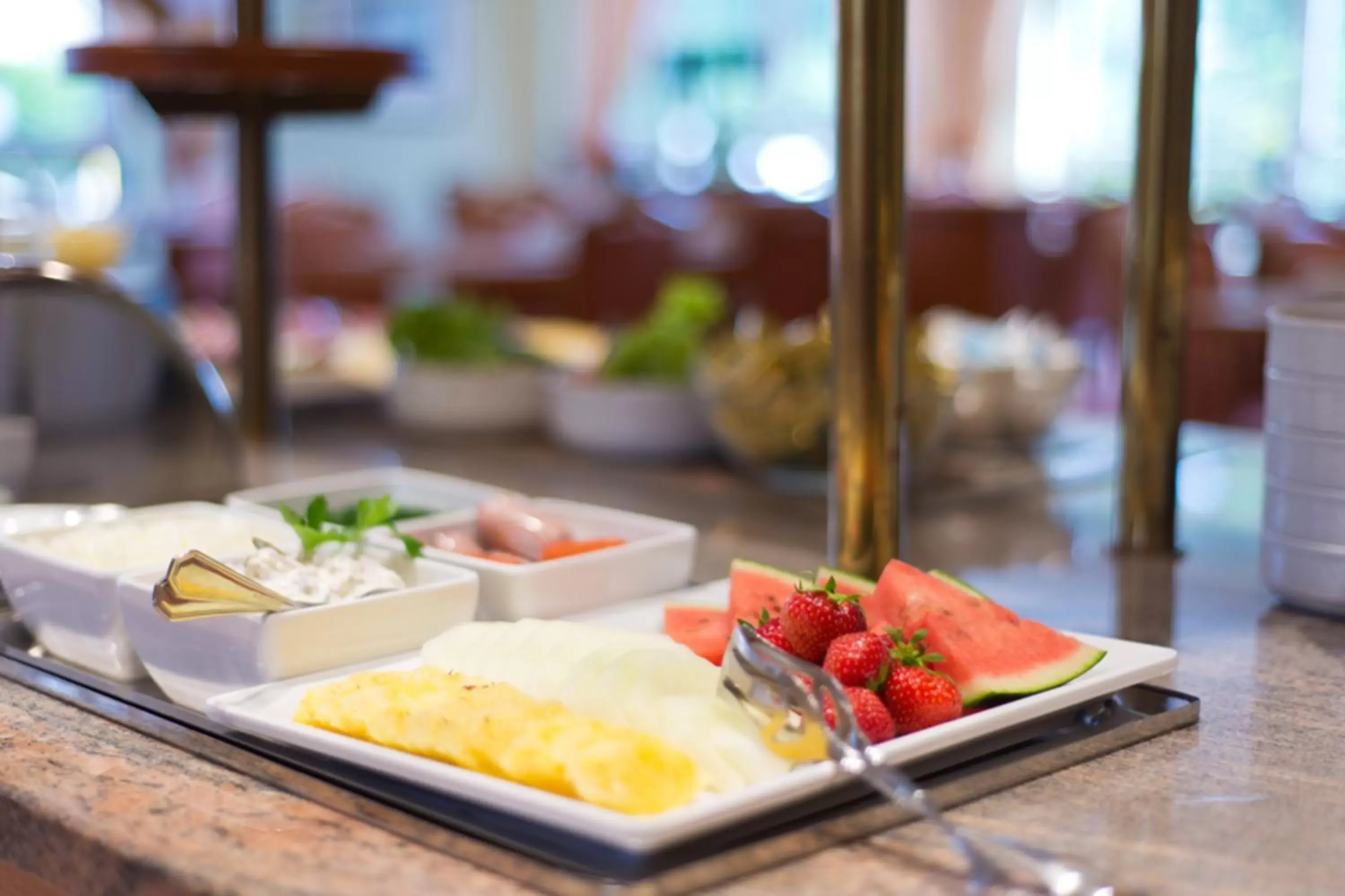 Buffet breakfast in ACHAT Hotel Schwarzheide Lausitz Buffet breakfast in ACHAT Hotel Schwarzheide Lausitz