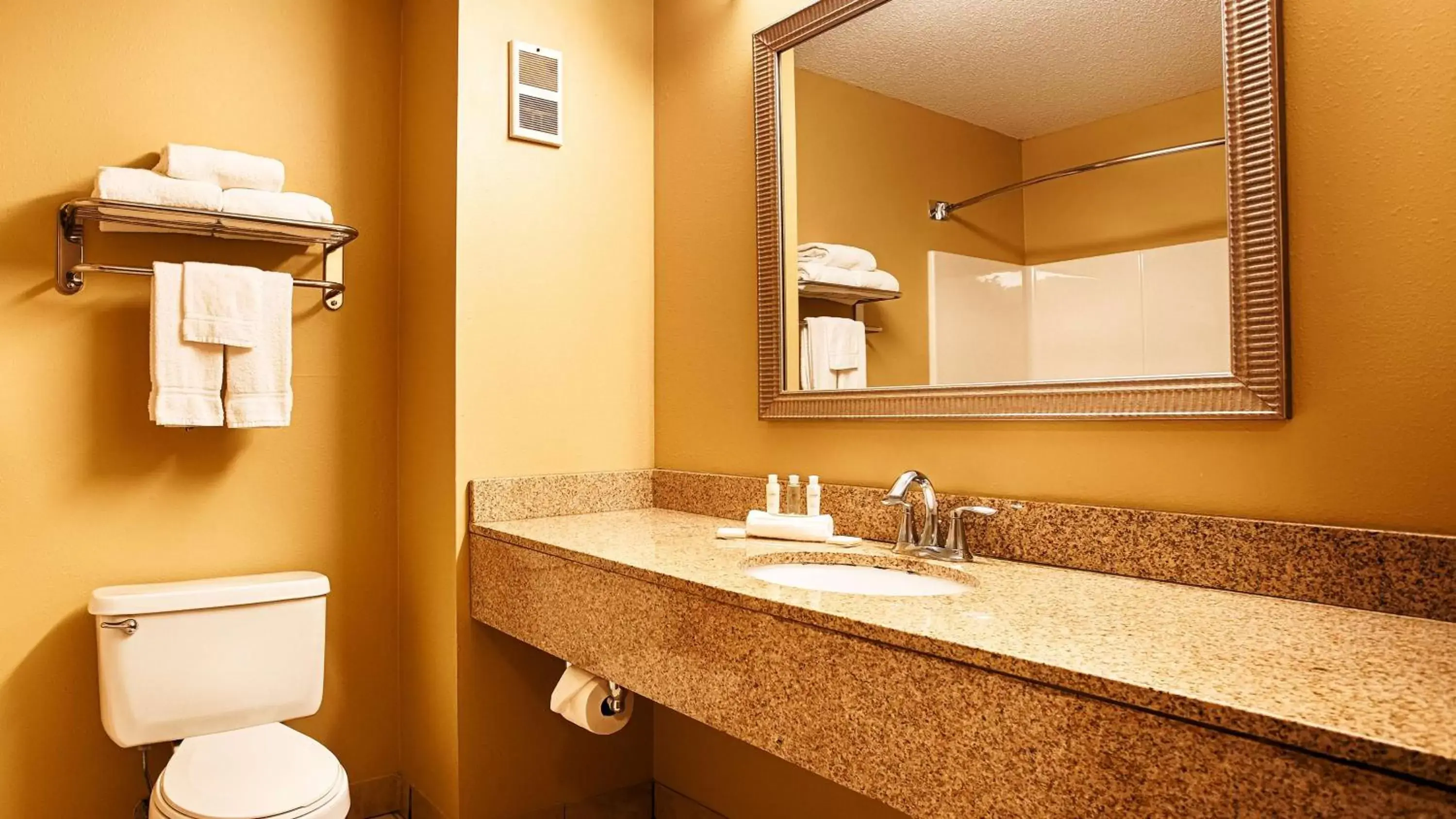 Toilet, Bathroom in Best Western PLUS Executive Inn
