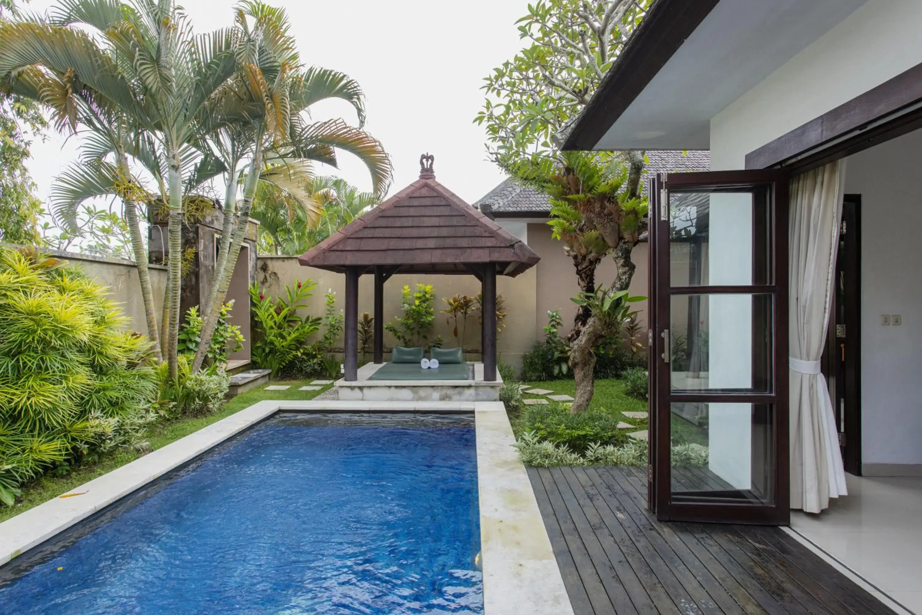 Property building, Swimming Pool in The Bidadari Villas and Spa