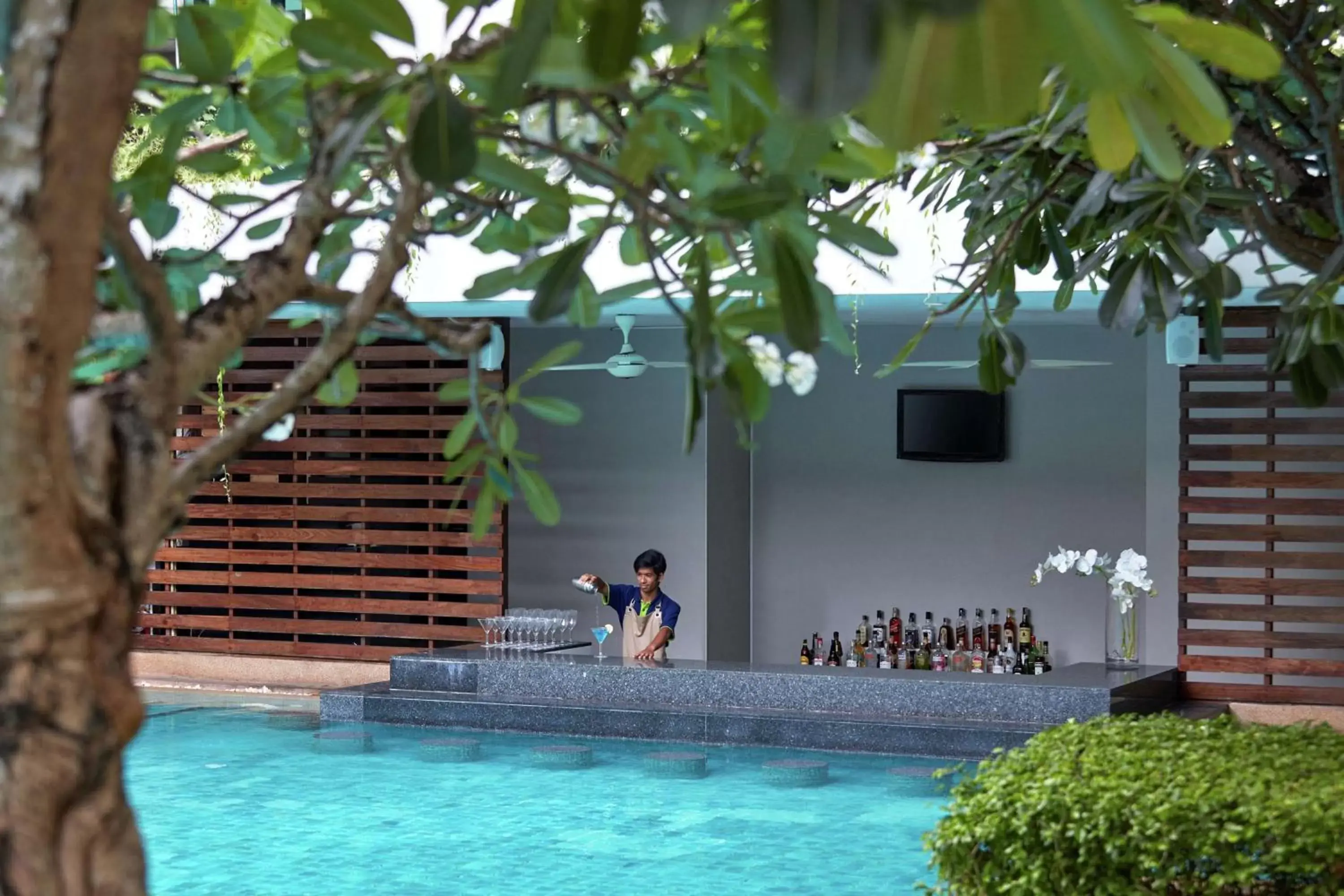 Pool view, Swimming Pool in DoubleTree by Hilton Phuket Banthai Resort