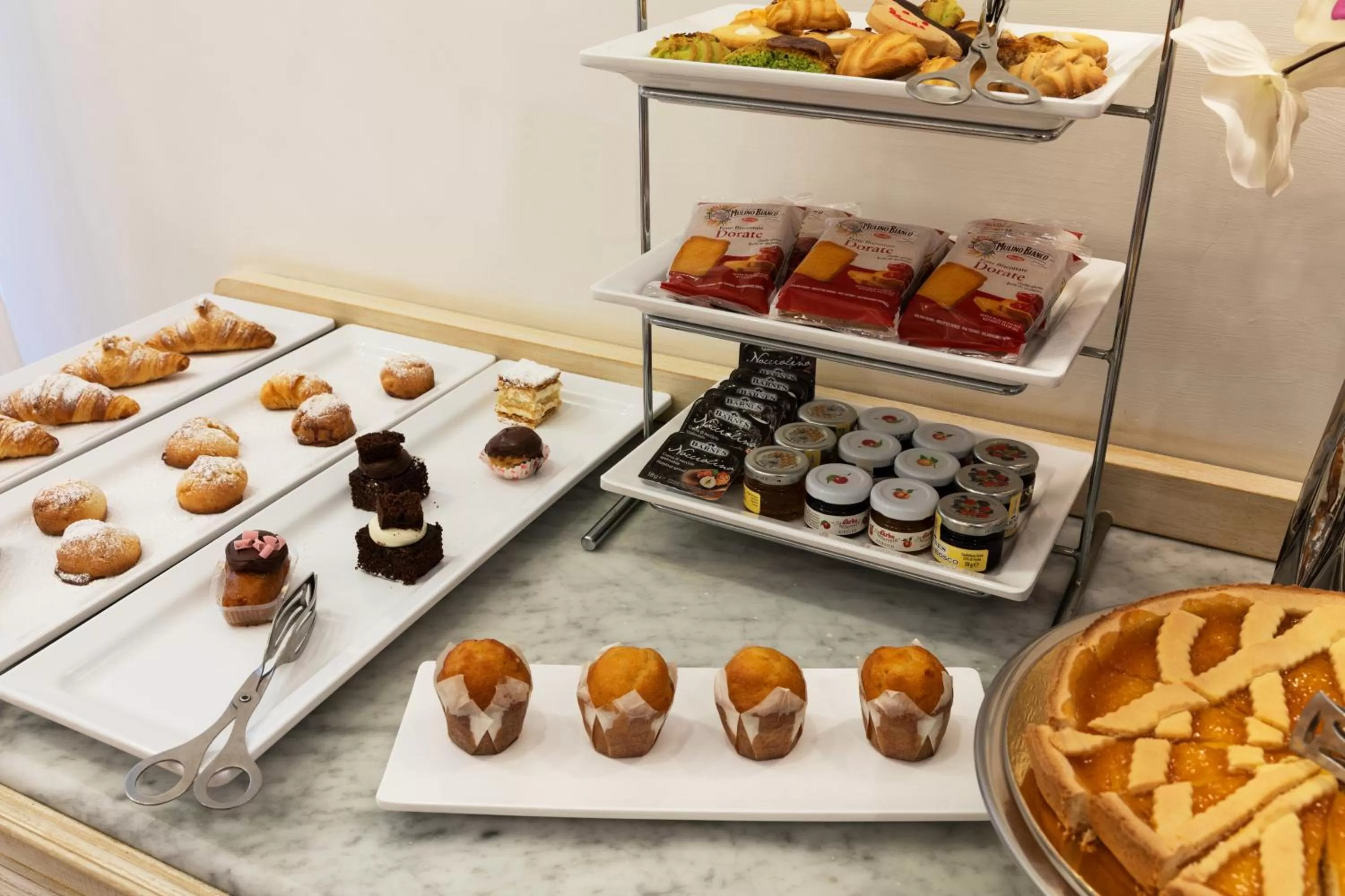 Buffet breakfast in La Ciliegina Lifestyle Hotel