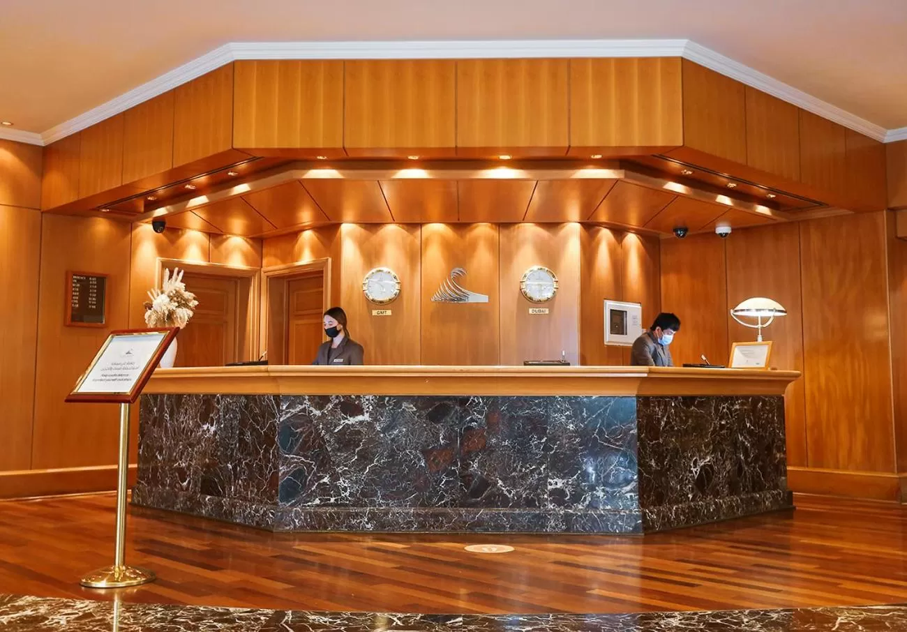 Lobby or reception in Dubai Marine Beach Resort & Spa