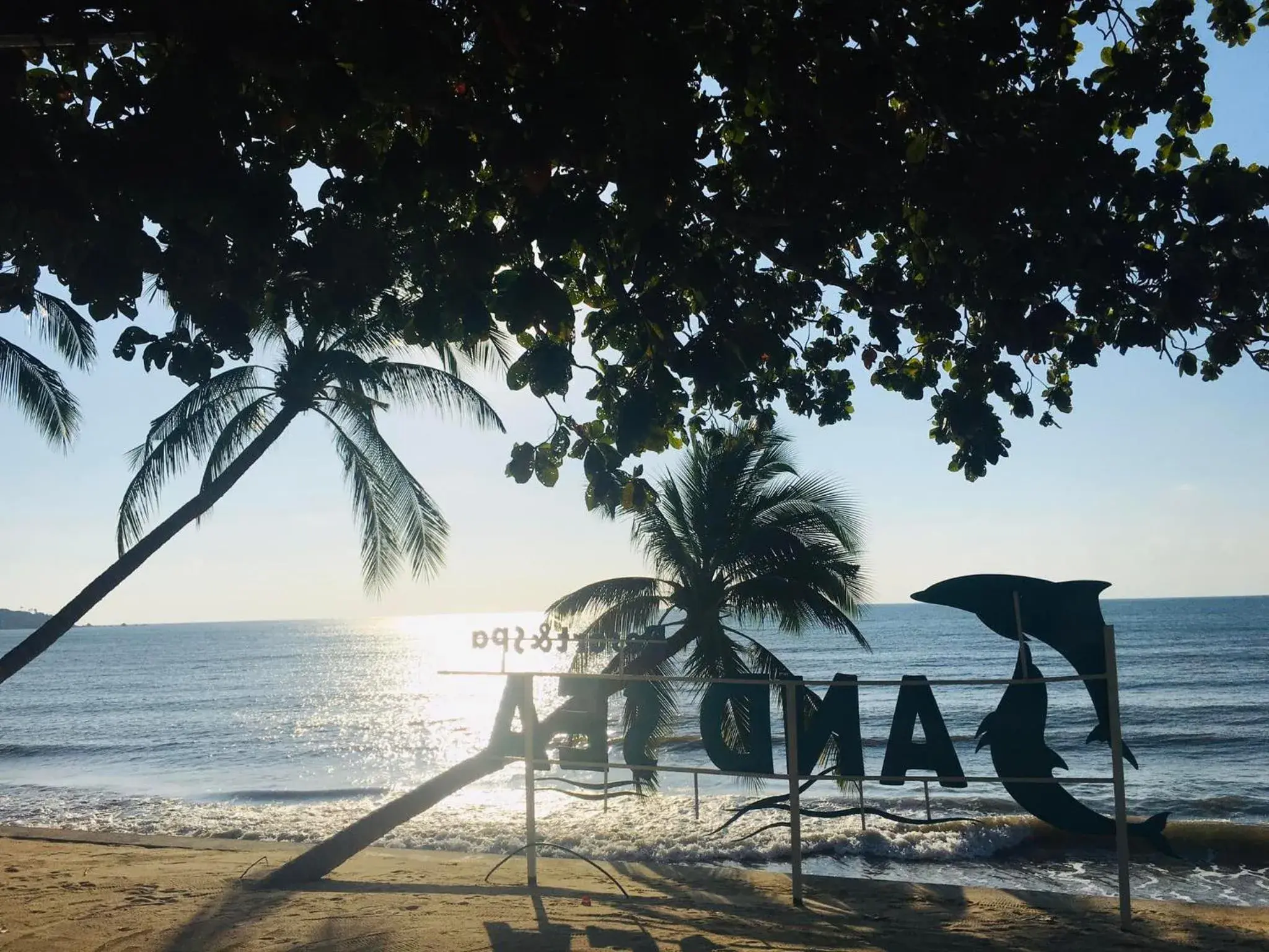 Sea view, Beach in Sand Sea Resort & Spa - Lamai Beach , Koh Samui