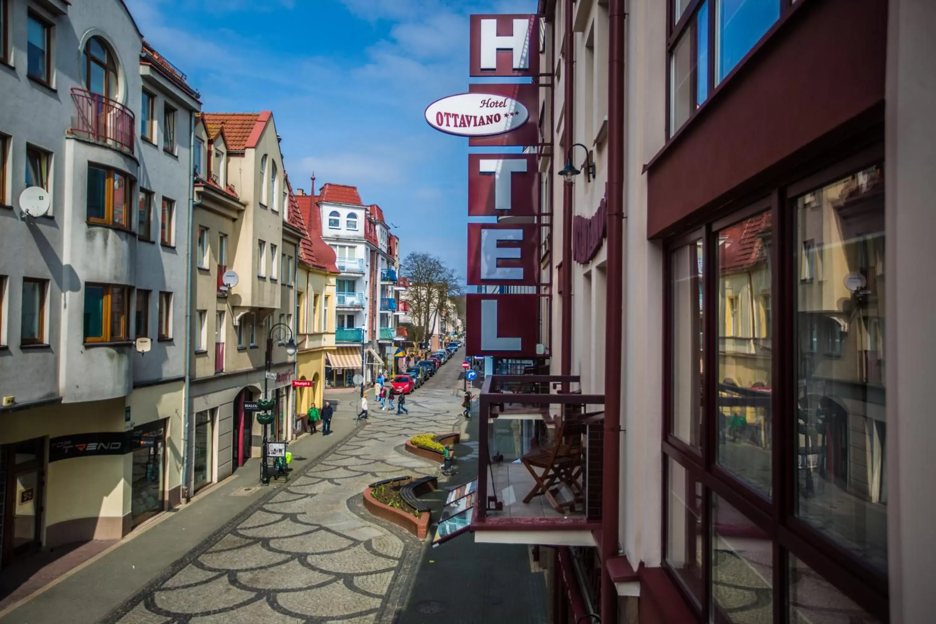 Street view in Hotel Ottaviano