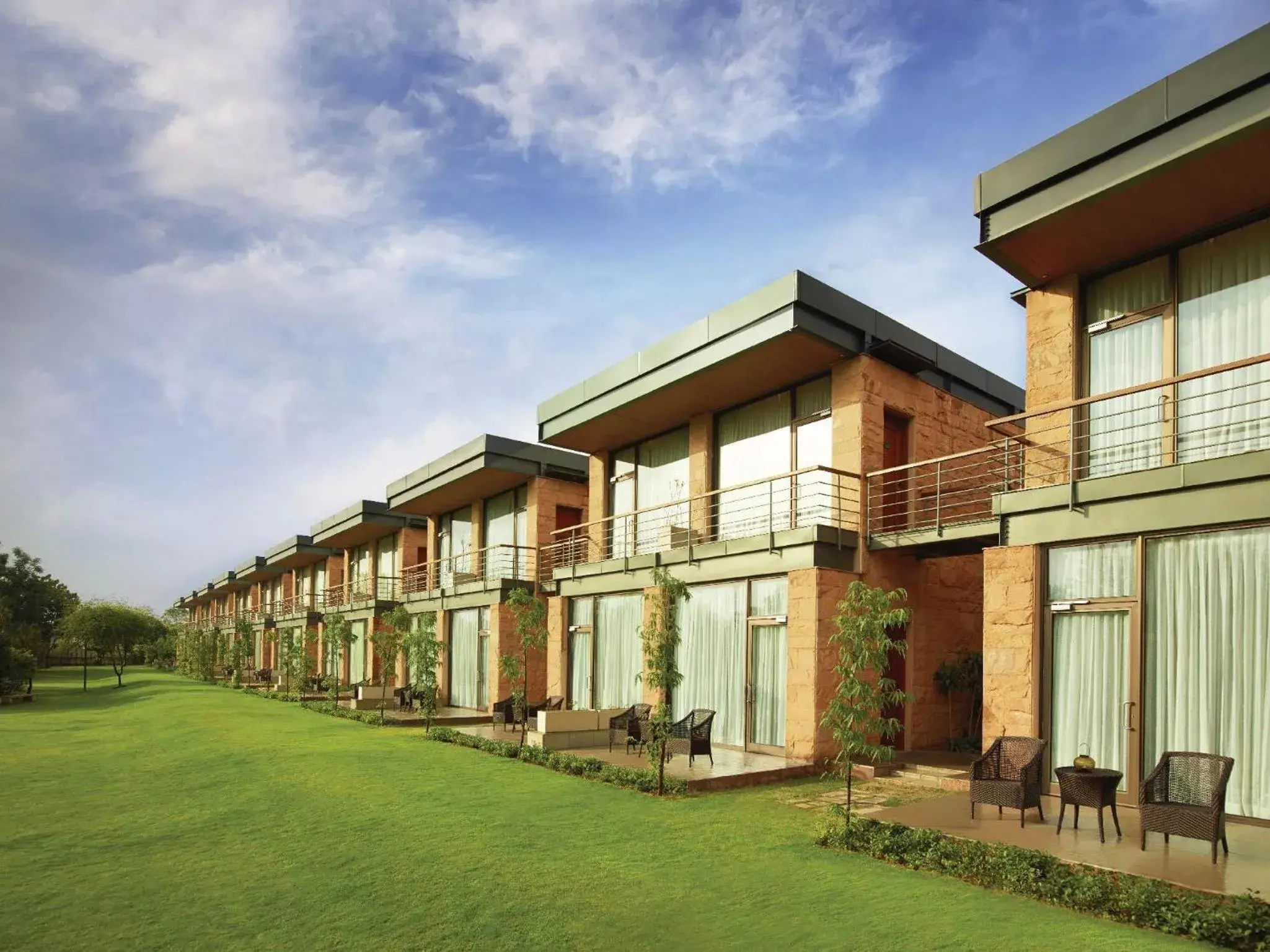 Facade/entrance, Garden in The Gateway Resort Damdama Lake