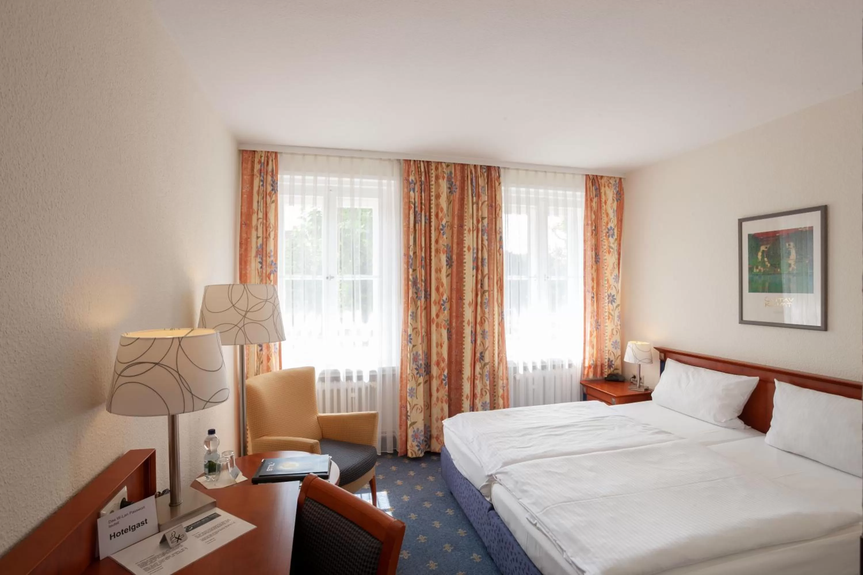 Photo of the whole room, Bed in Hotel am See