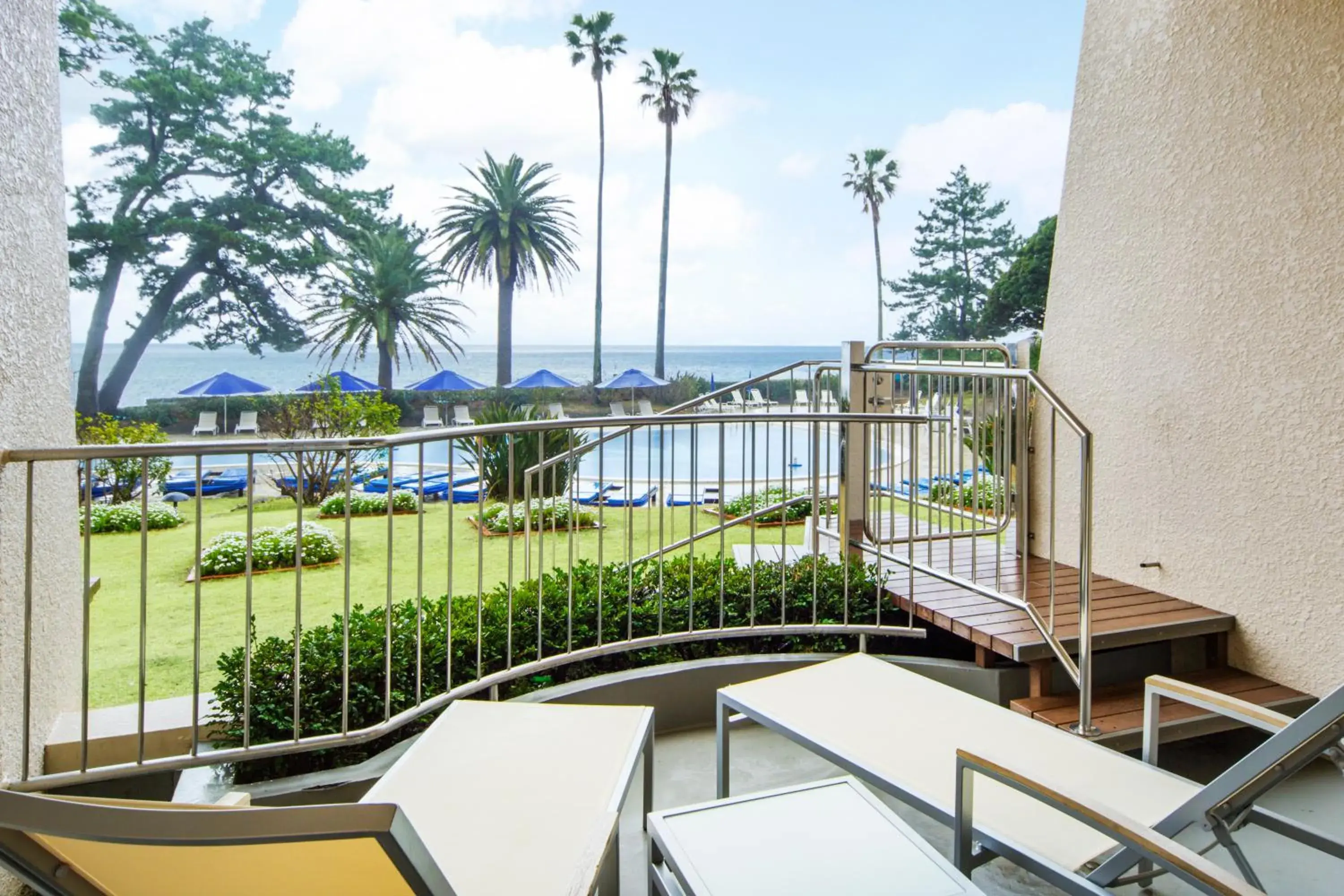 Pool view in Izu-Imaihama Tokyu Hotel