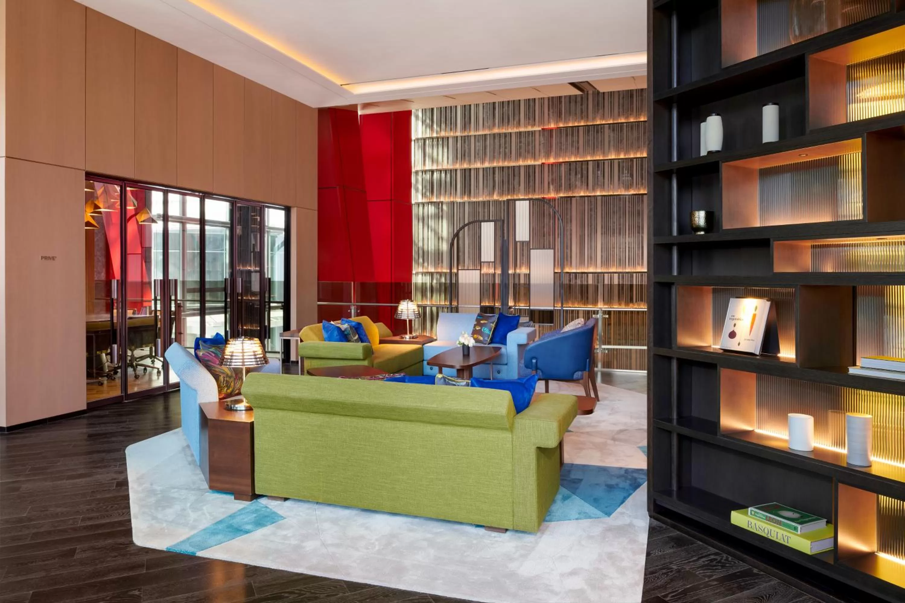 Communal lounge/ TV room in Fairmont Ambassador Seoul