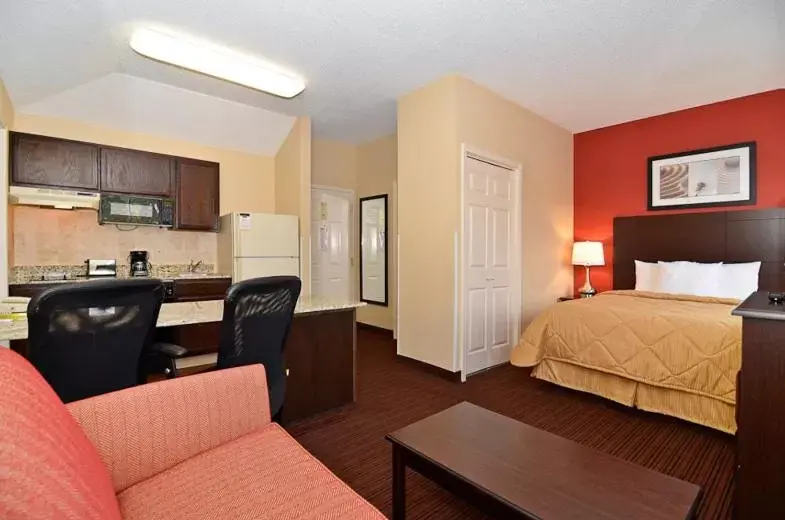 One-Bedroom Queen Suite with Sofa Bed - Non-Smoking in MainStay Suites Knoxville Airport