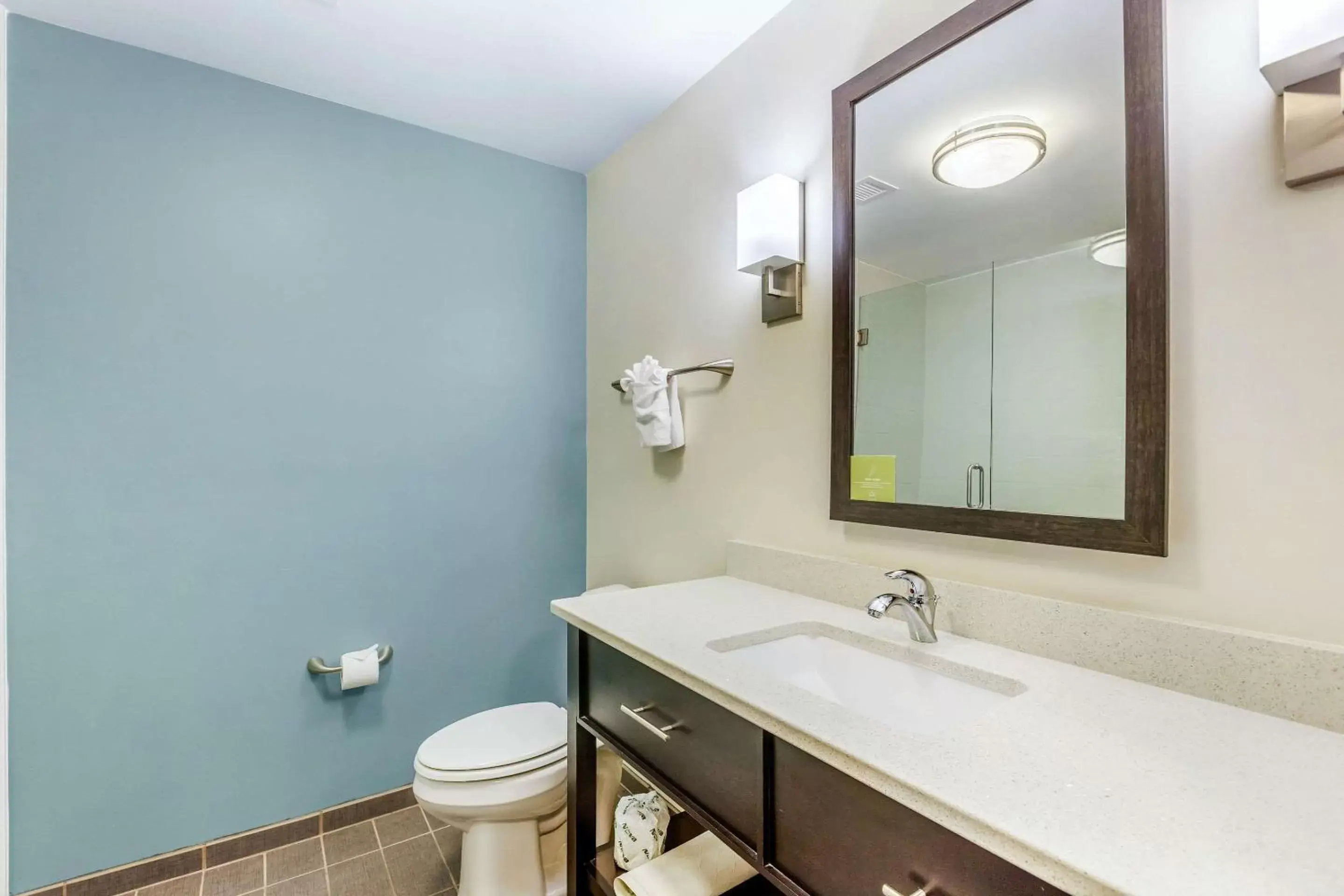 Bathroom in Sleep Inn & Suites Ames near ISU Campus