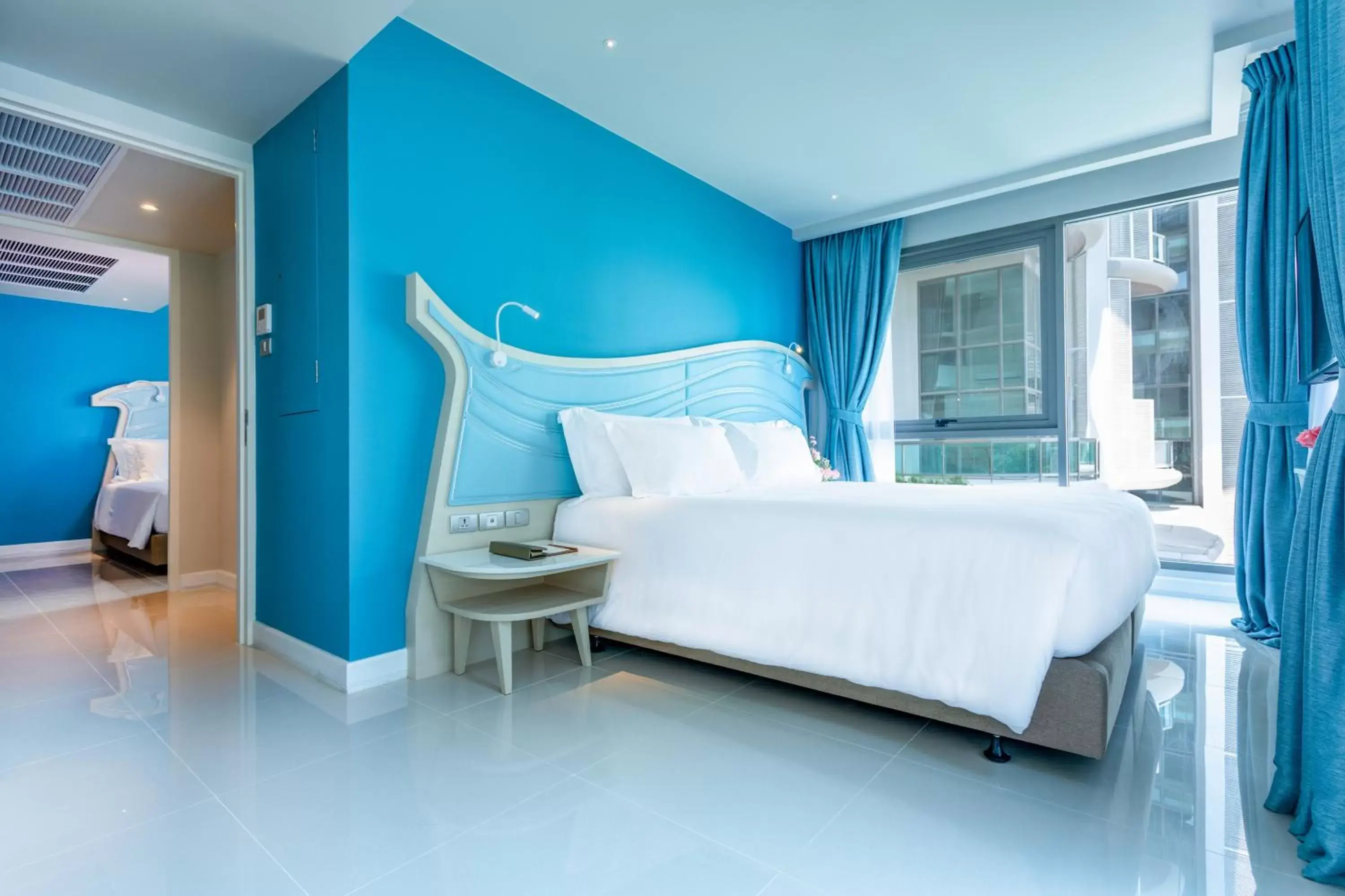 Bed in Centara Sonrisa Residences & Suites Sriracha - SHA Extra Plus Bed in Centara Sonrisa Residences & Suites Sriracha - SHA Extra Plus