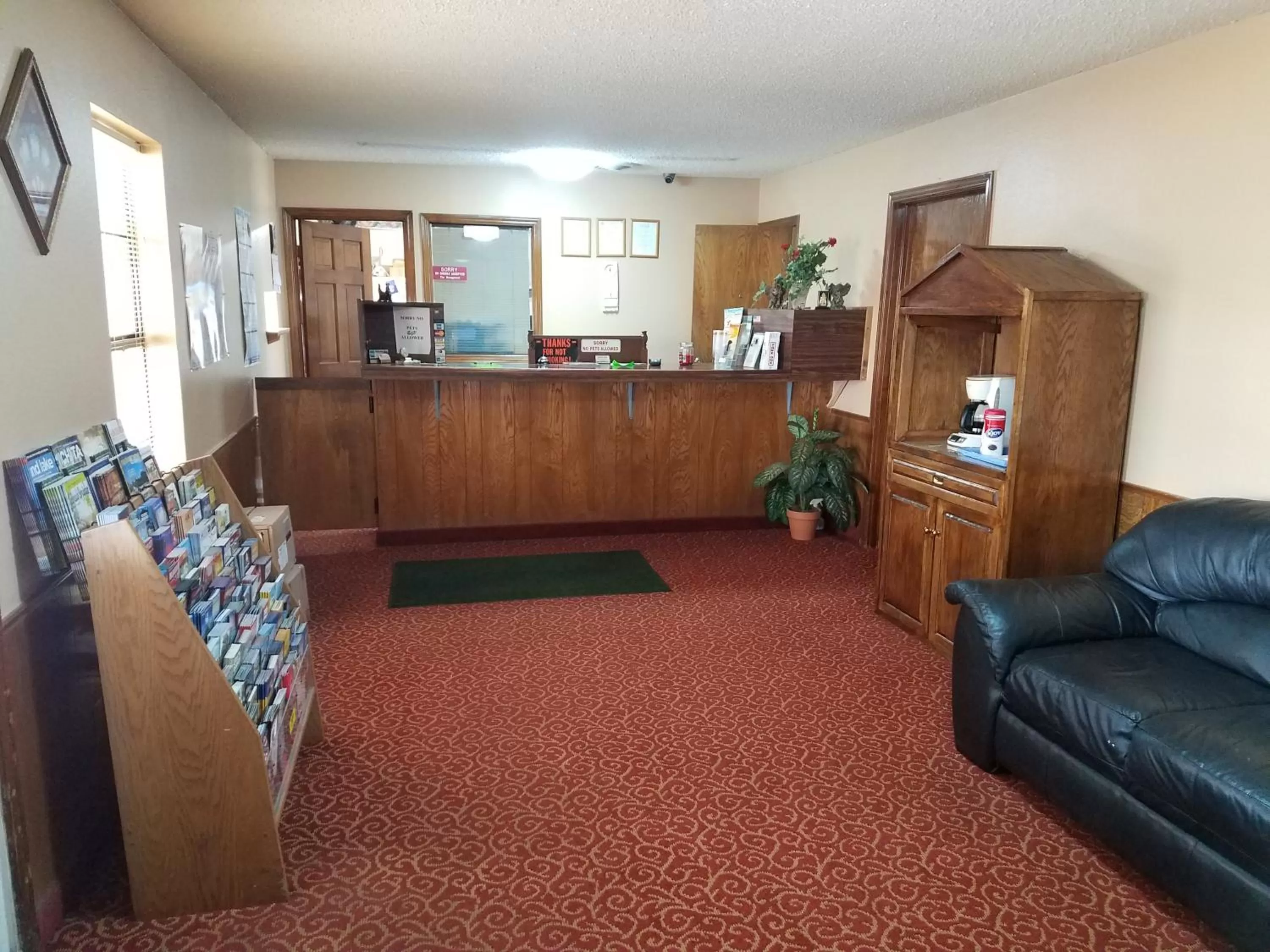 Lobby or reception in Heritage Inn