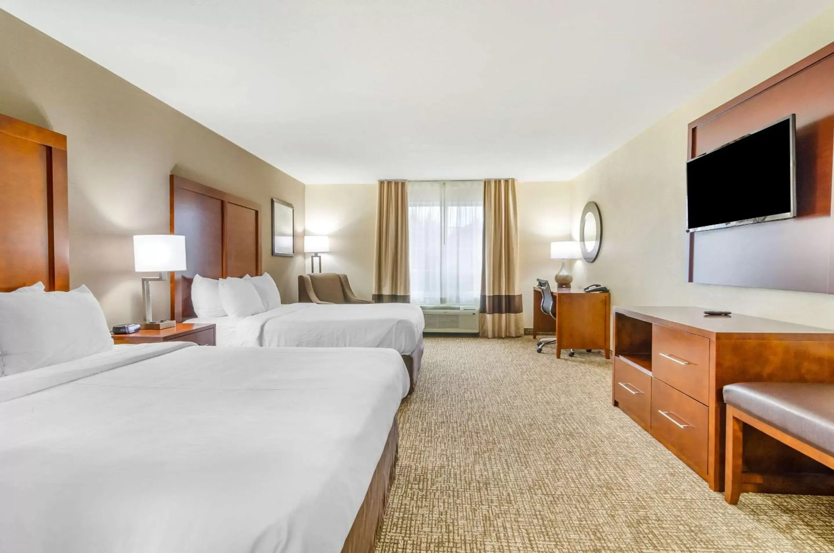 Photo of the whole room, TV/Entertainment Center in Comfort Inn & Suites near Bethel College