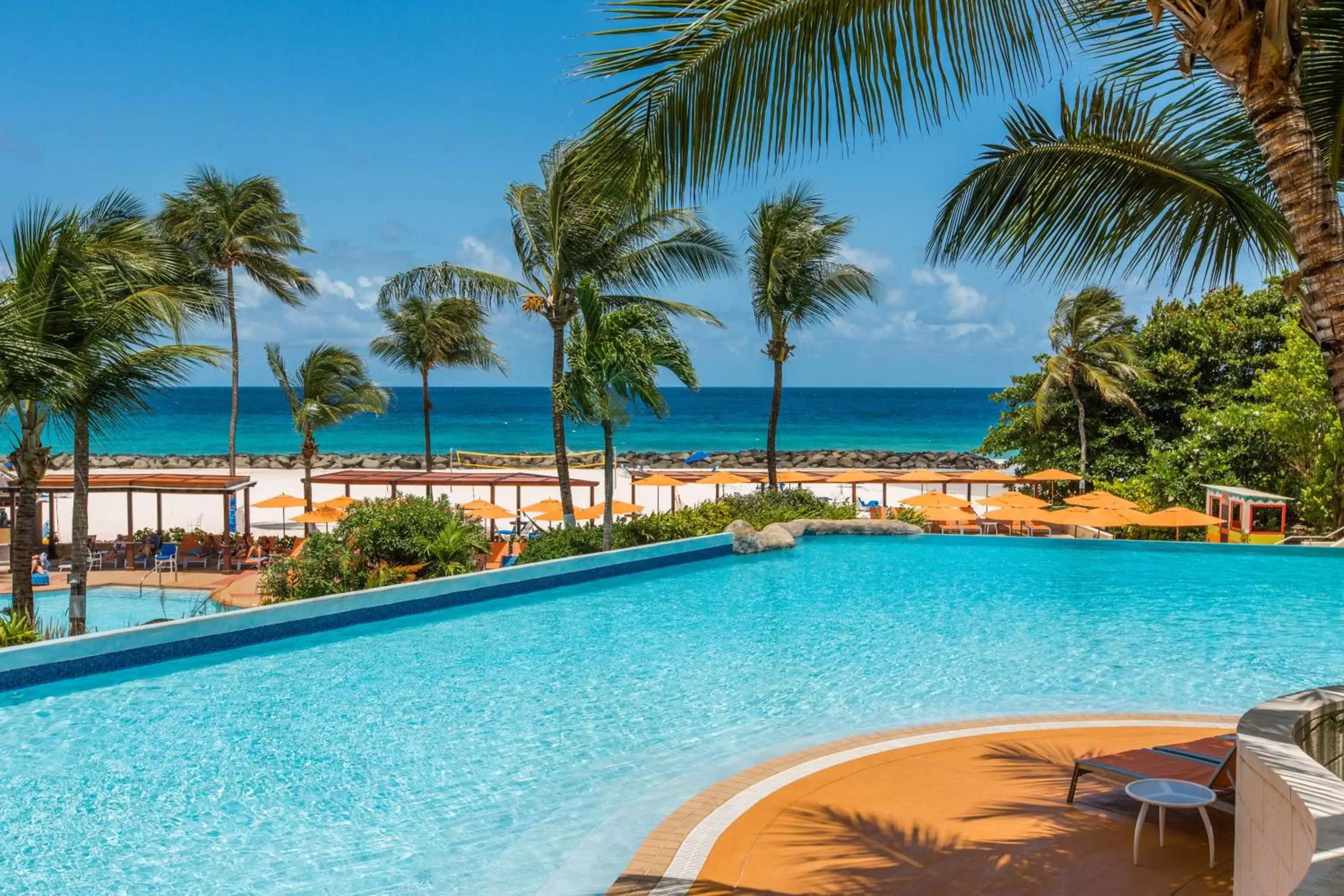 Pool view, Swimming Pool in Hilton Barbados Resort