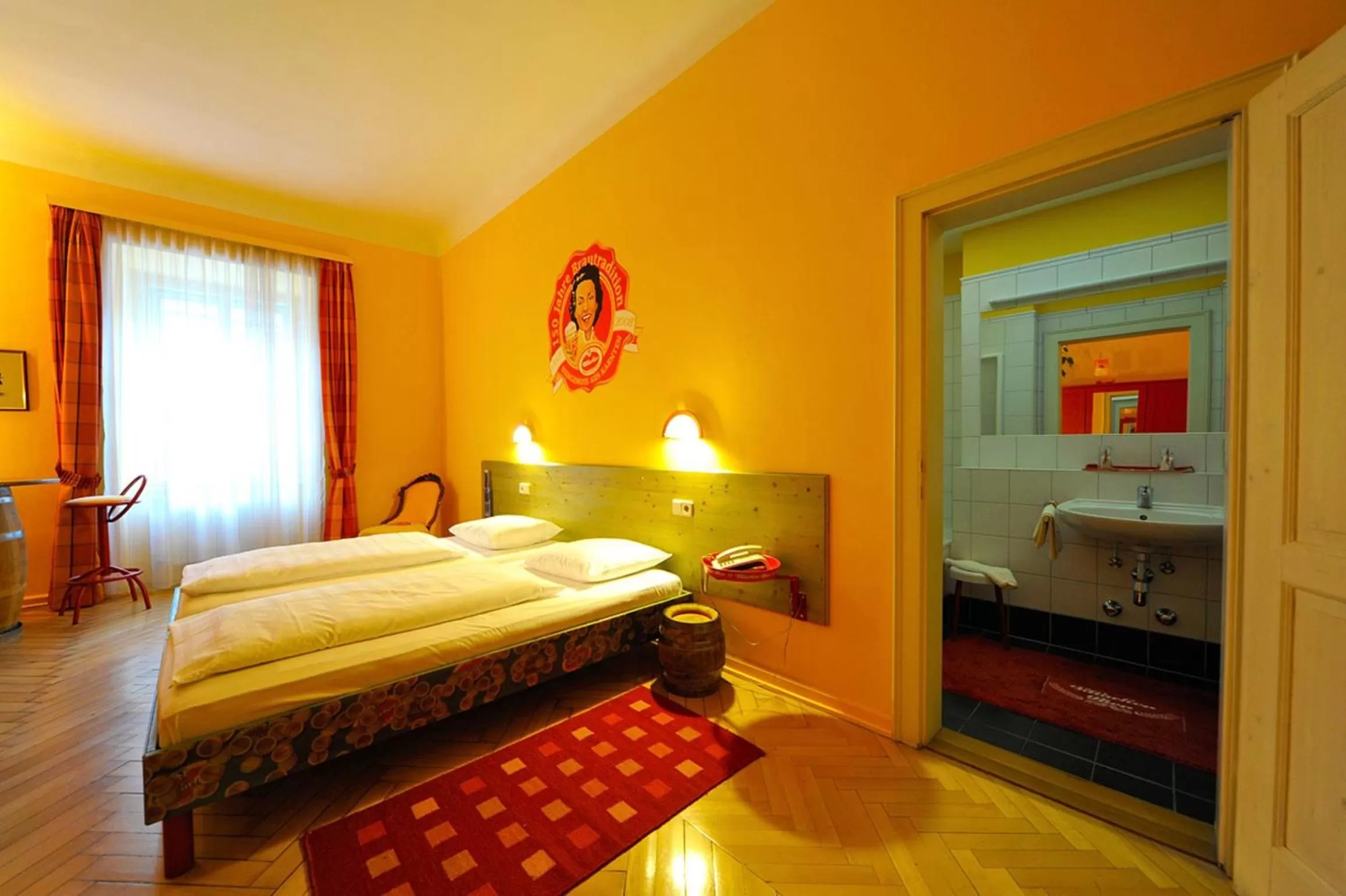 Photo of the whole room, Bed in Erlebnis Post - Stadthotel mit EigenART