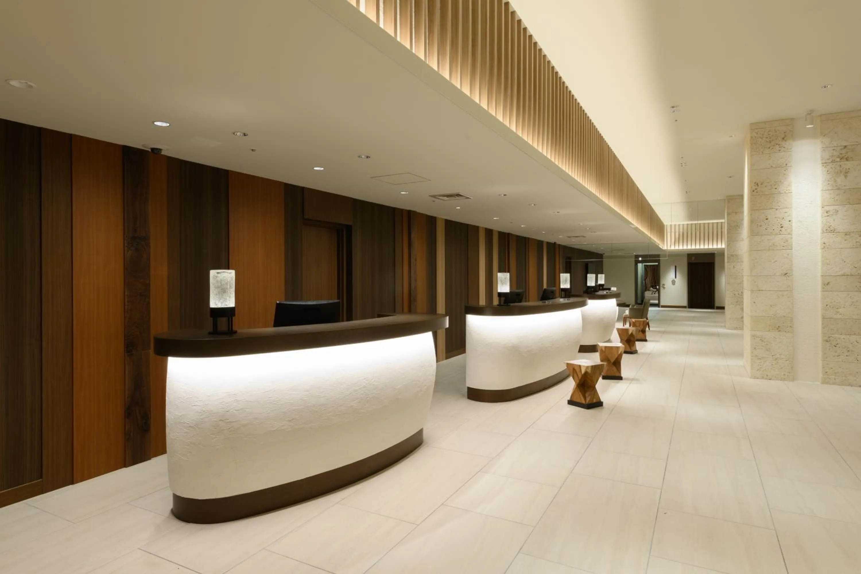Lobby or reception in Novotel Okinawa Naha