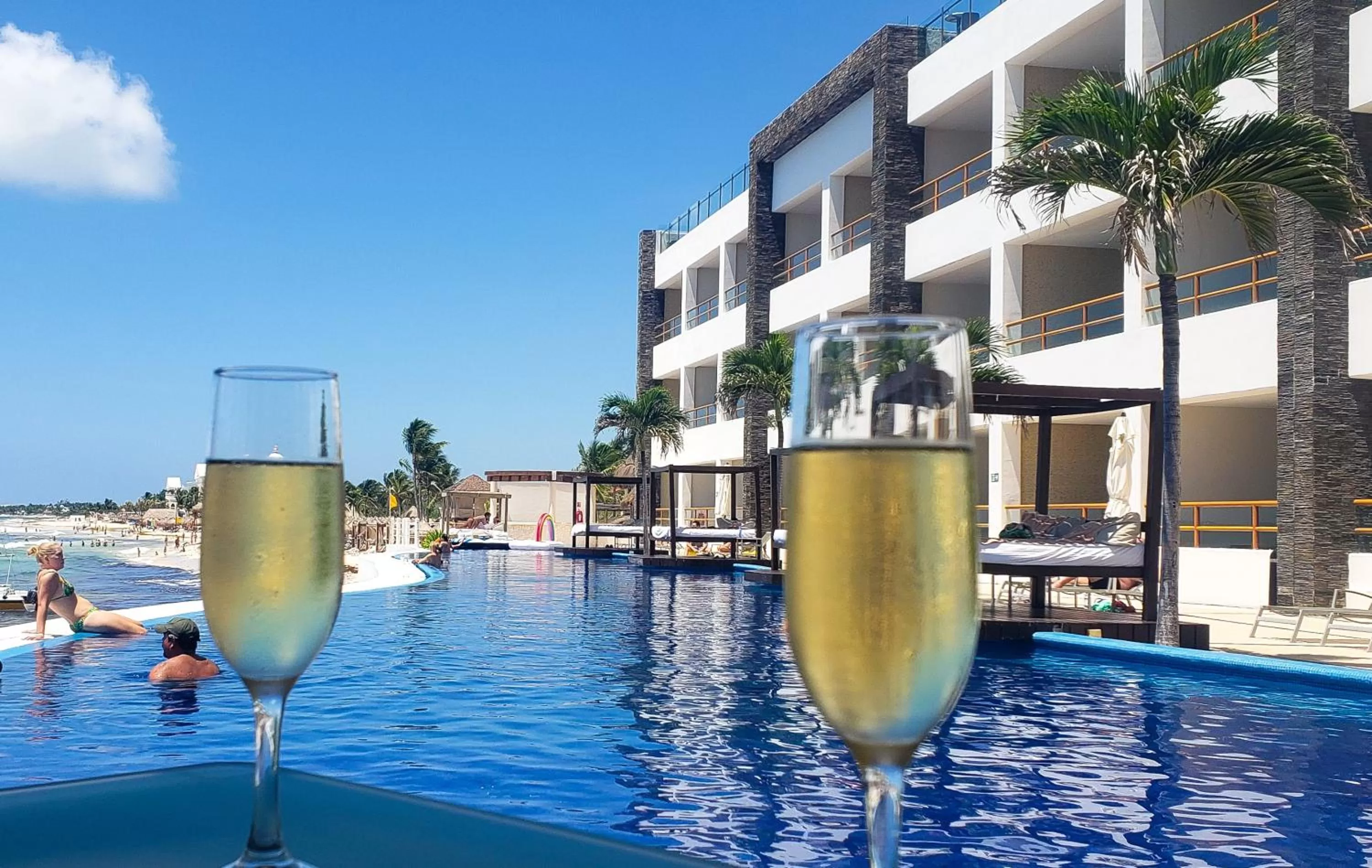 Swimming pool in Senses Riviera Maya - Ocean Front Boutique Hotel - Adults only