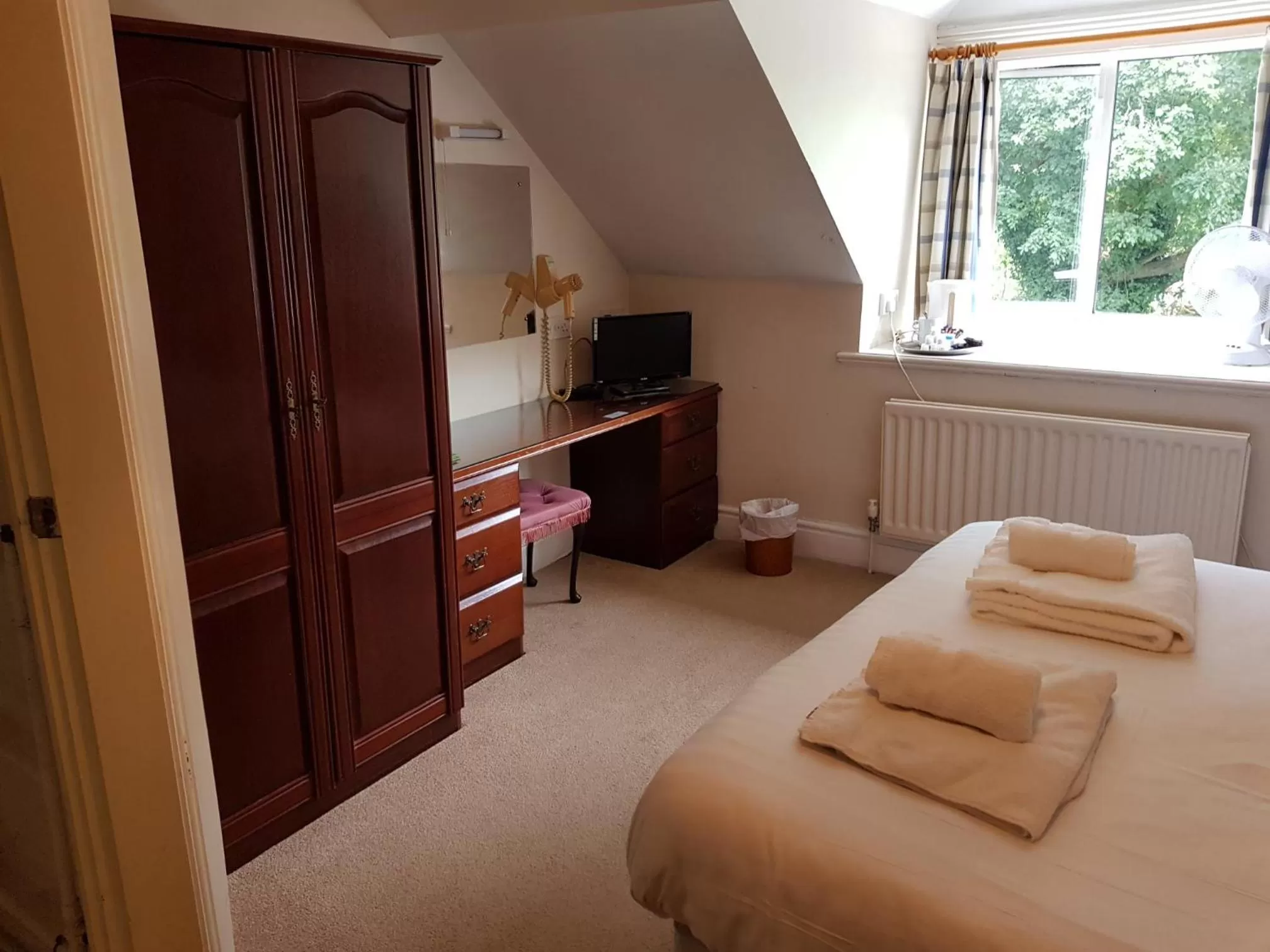 Bed in Glan Aber Hotel