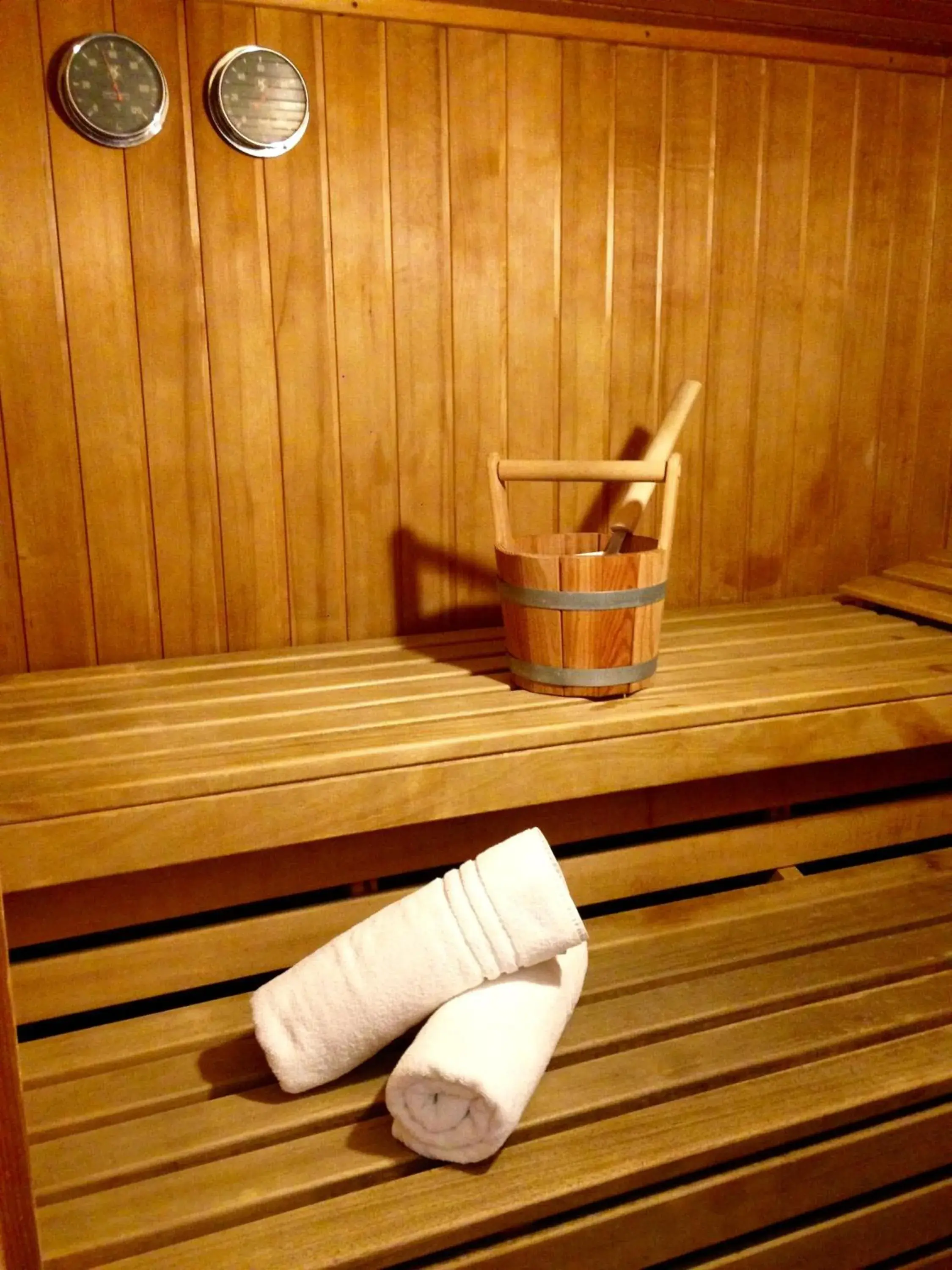 Sauna in Le Windsor, Jungle Art Hotel