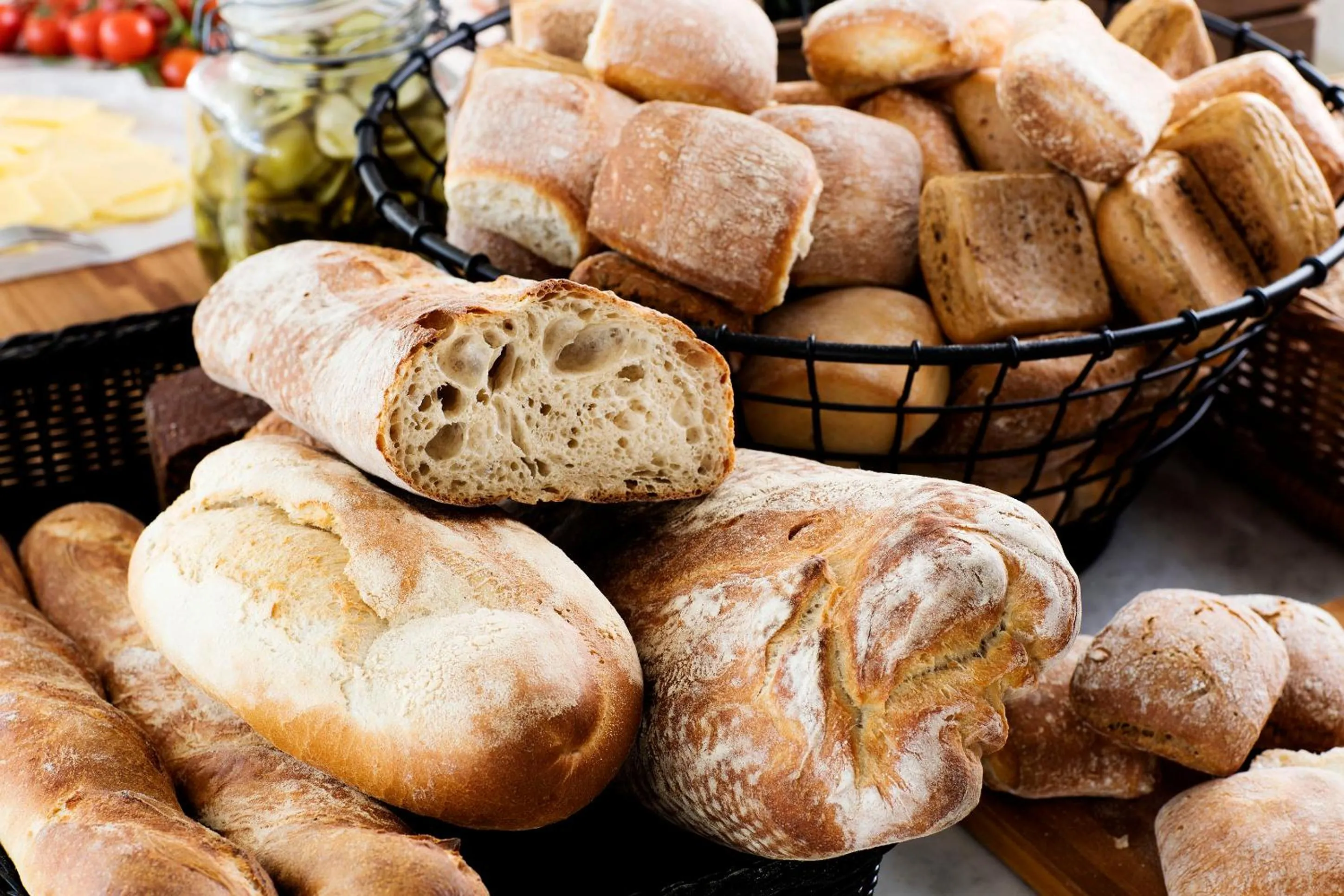 Food close-up in Welcome Hotel Barkarby