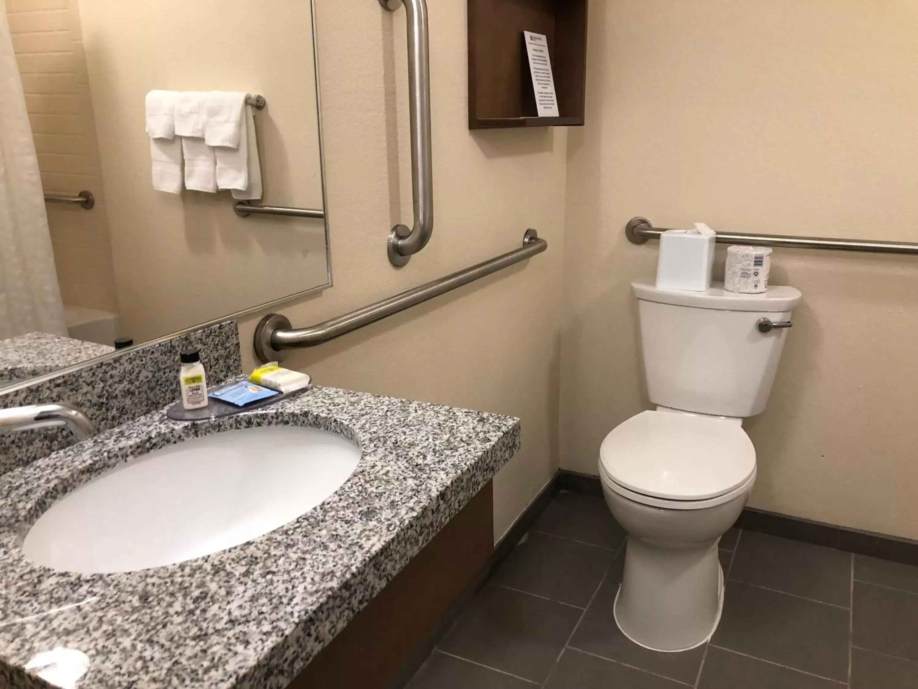 Bathroom in Candlewood Suites - Panama City Beach Pier Park, an IHG Hotel