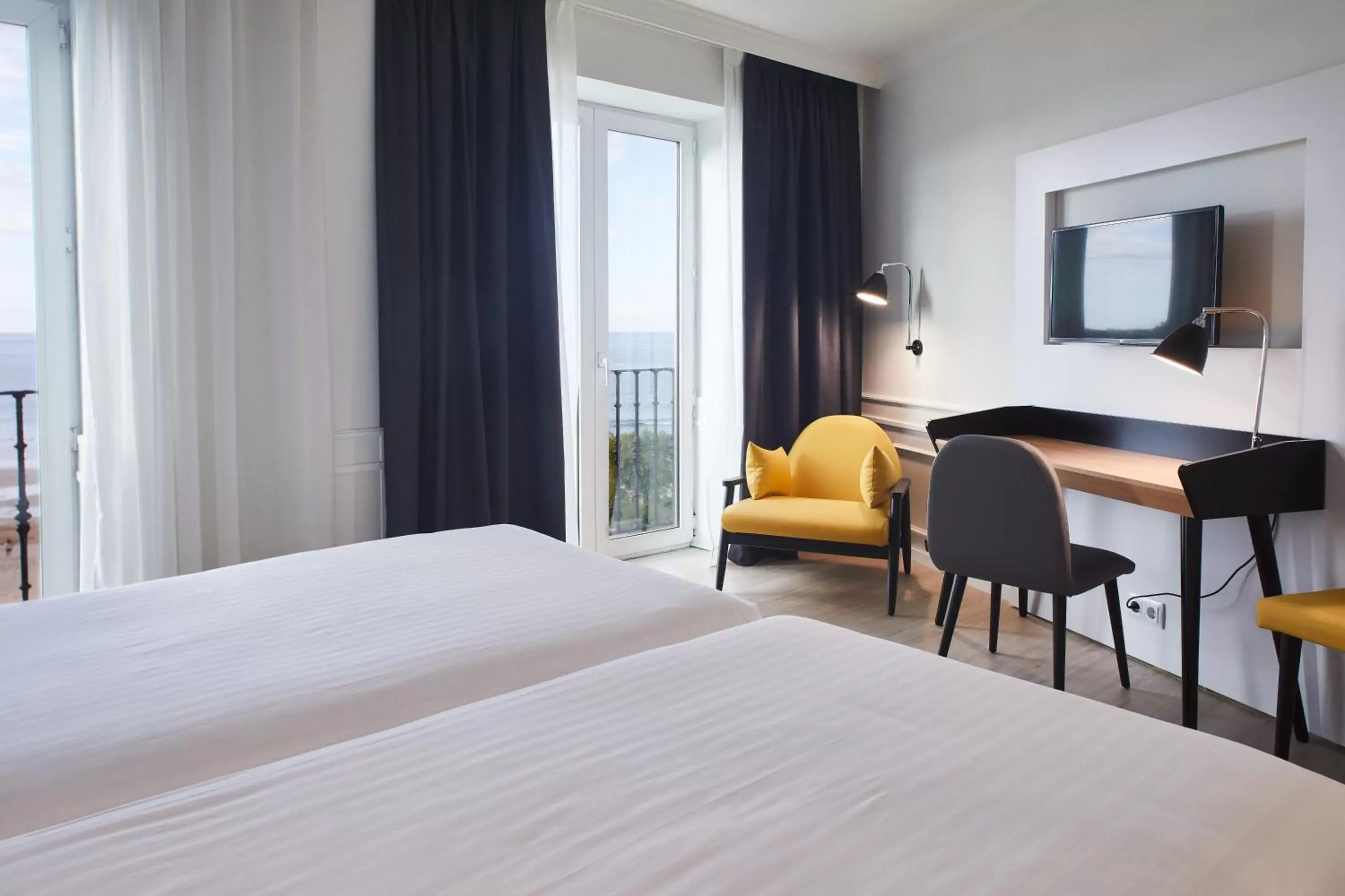 Bed in Silken Río Santander Bed in Silken Río Santander