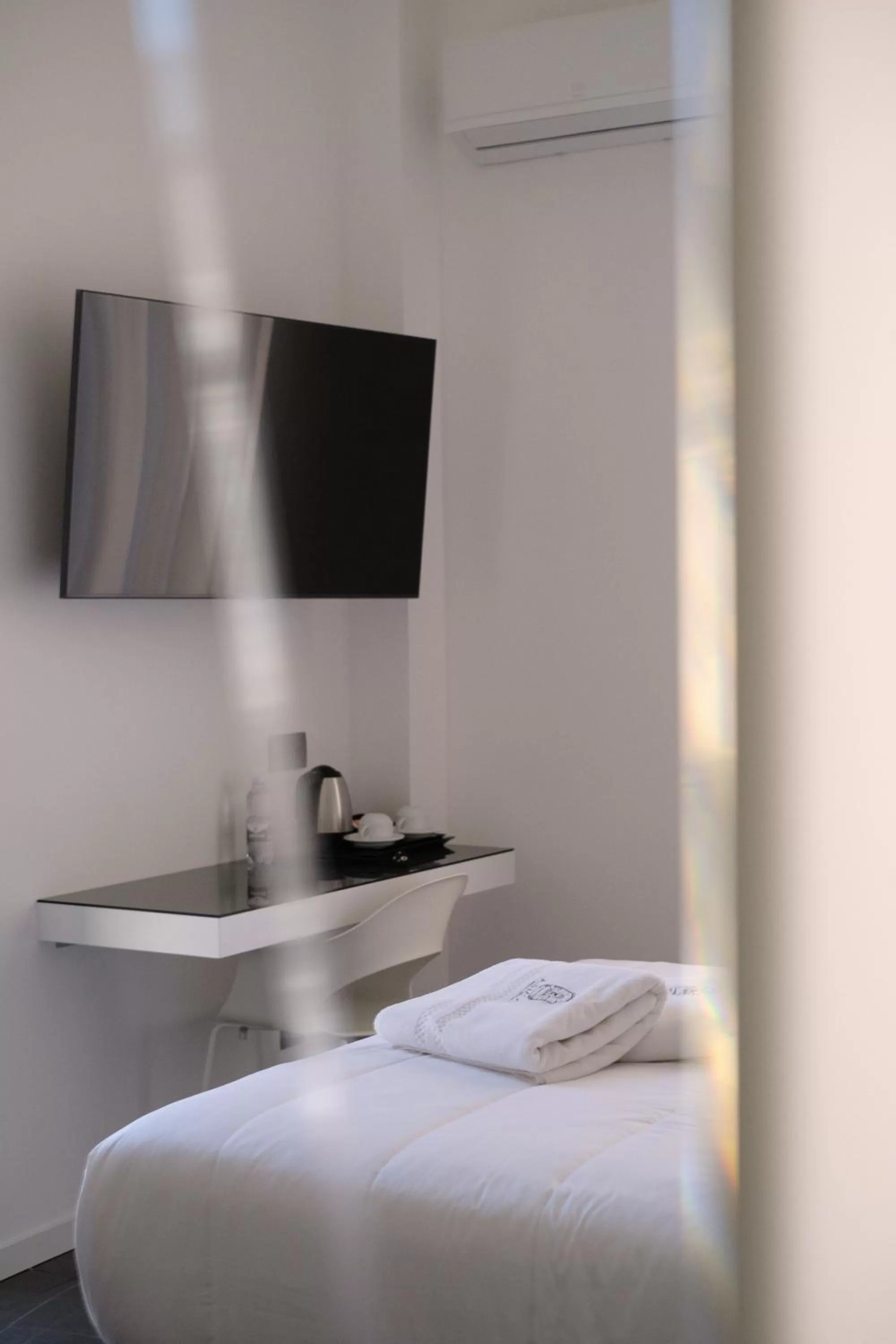 Bed in Domea Superior Rooms Bed and Breakfast