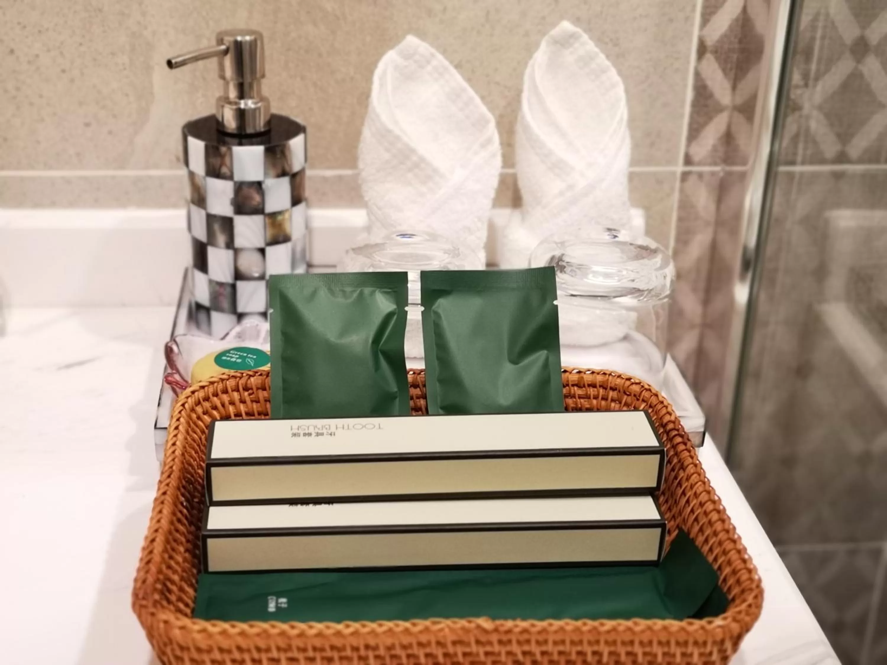 Bathroom in Li River Resort Villa Hotel