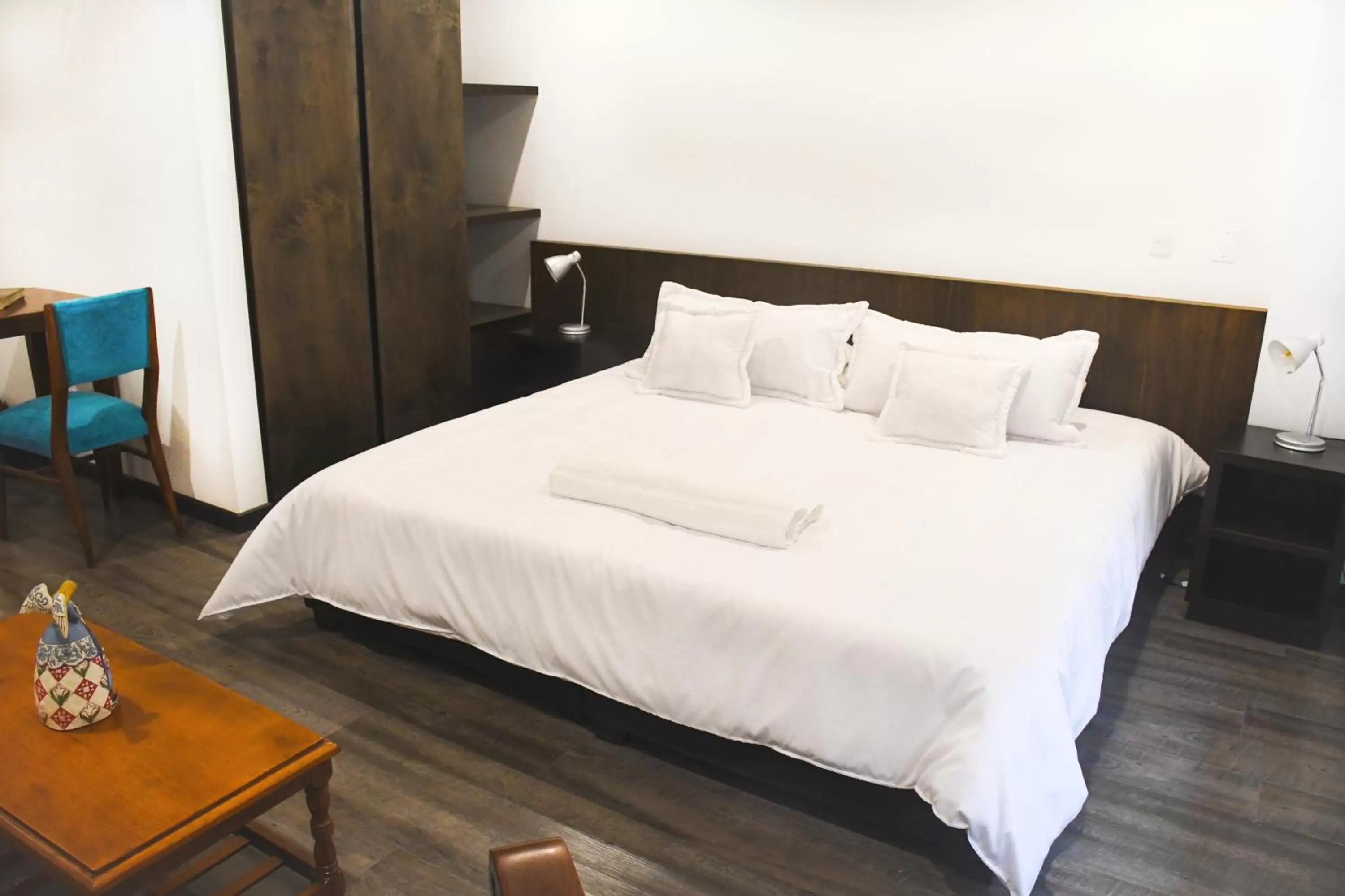 Photo of the whole room, Bed in Hotel Museo San Moritz