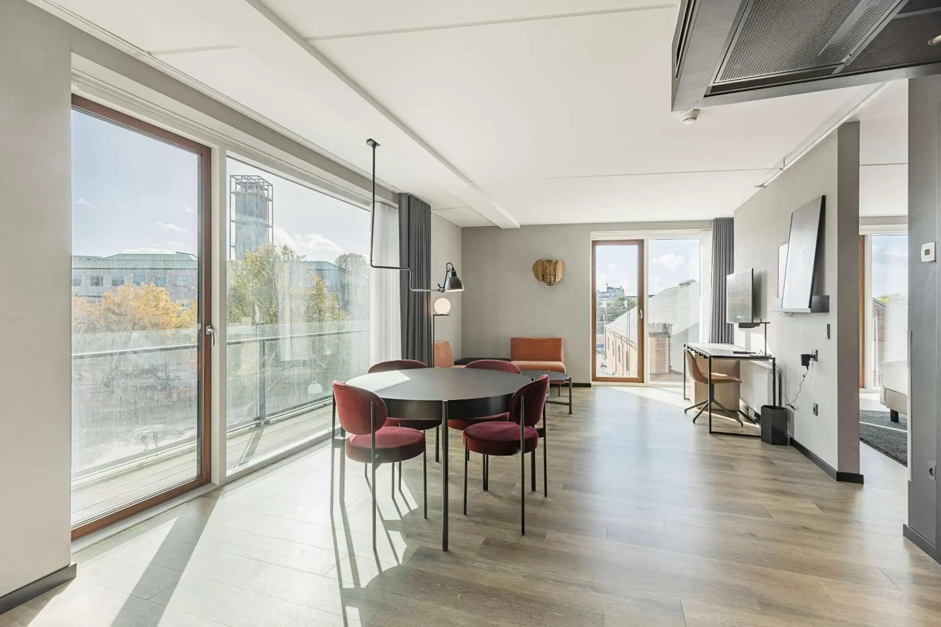 Bedroom, Dining Area in Radisson RED Aarhus