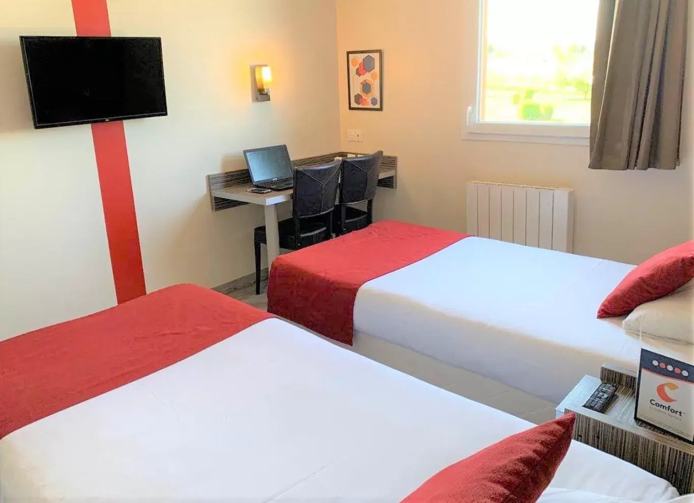 Bed in Comfort Hotel Dijon Sud - 21600 LONGVIC